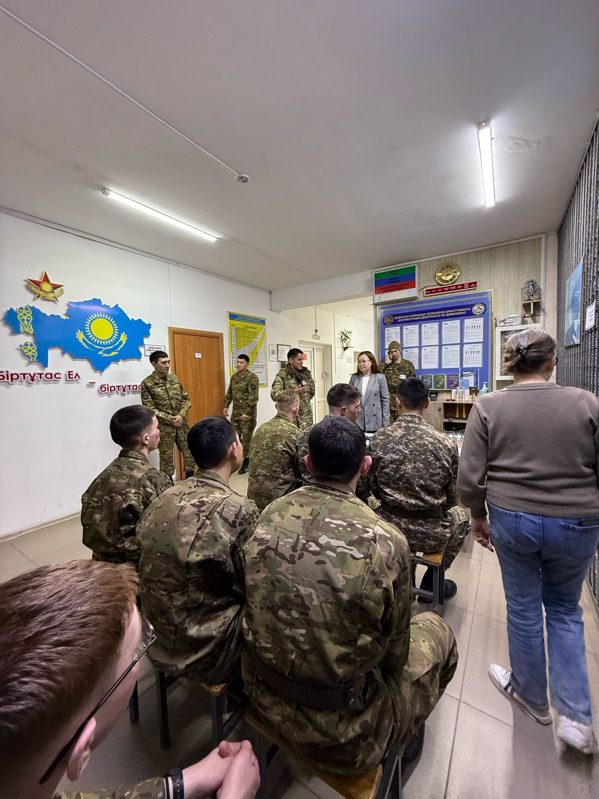 №30238 әскери бөлімінде мониторинг өткізілді