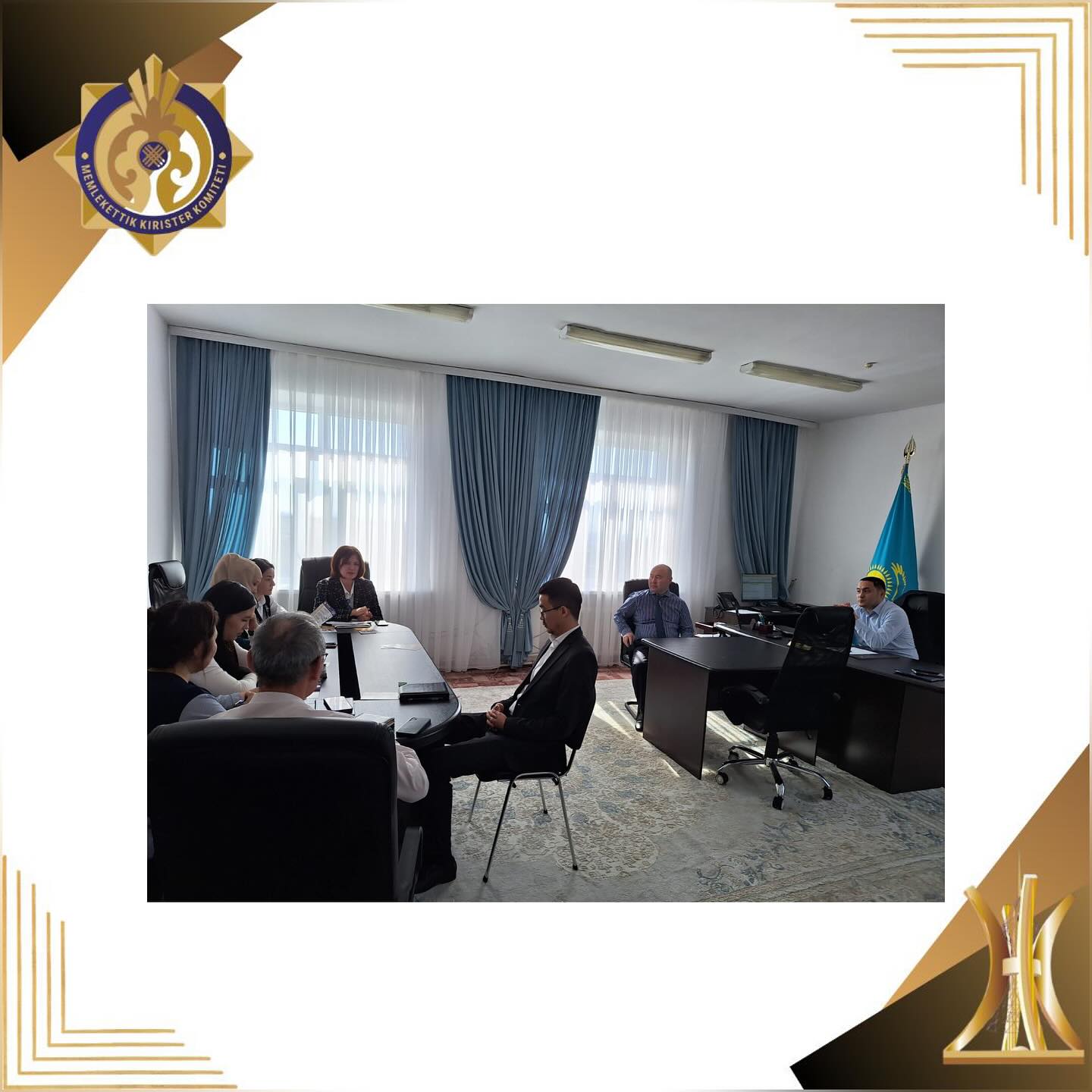 Өндірістік емес төлемдер басқармасының бас мамандары түсіндірме жұмыстарын жүргізді