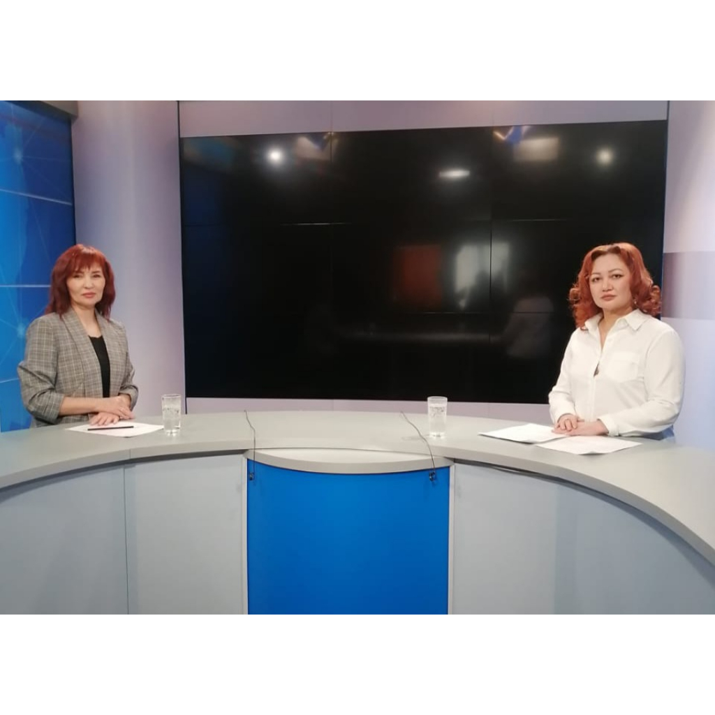 «QOSTANAI» телеарнасында «Мүгедектігі бар адамдарды әлеуметтік қорғау. Медициналық-әлеуметтік сараптаманың өзекті мәселелері» тақырыбында «Елге қызмет» бағдарламасы үшін сұхбат