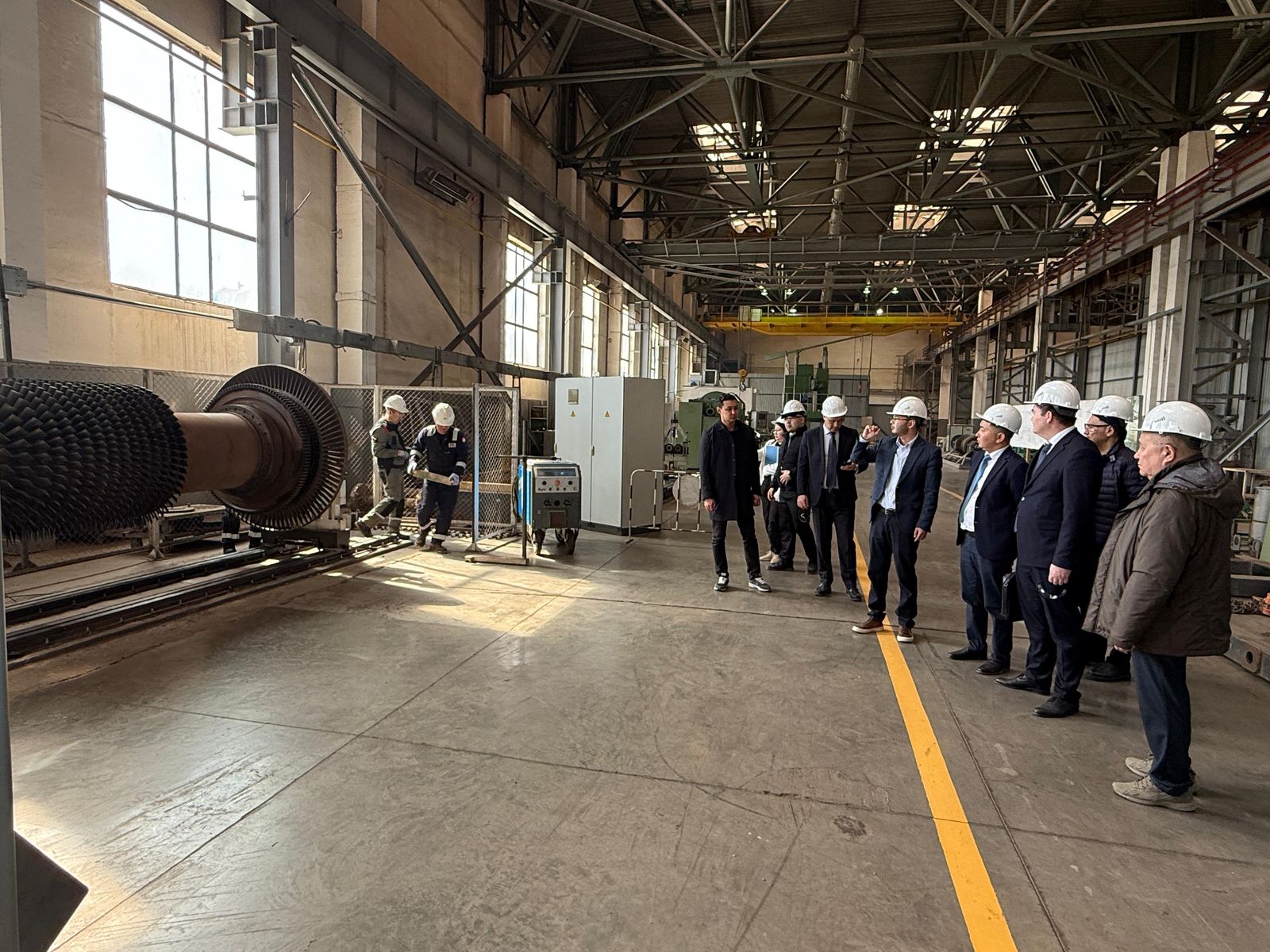 Посещение производственных объектов Западно-Казахстанской области