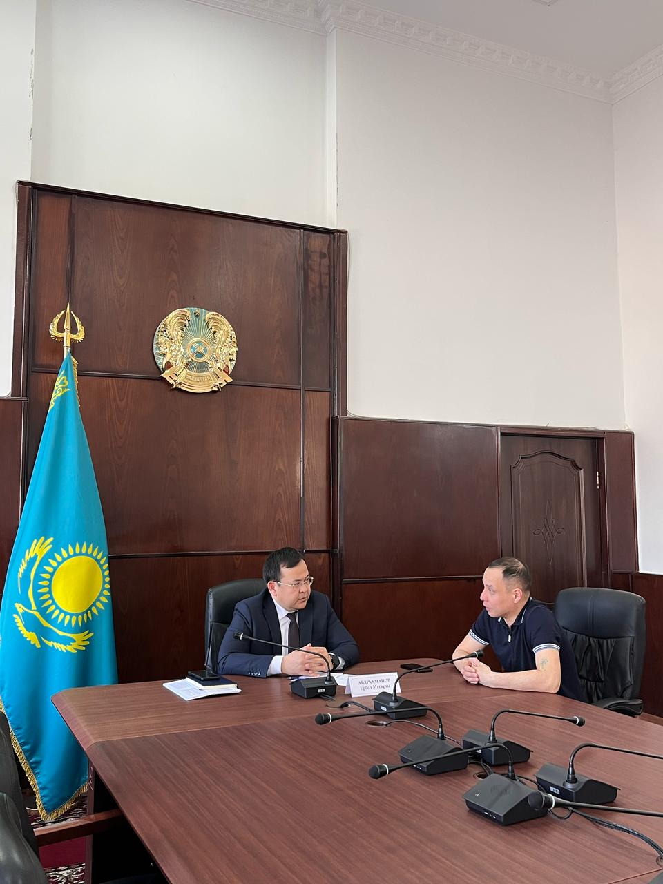 ЖАЛАҒАШ АУДАНЫНДА ЖЕКЕ ҚАБЫЛДАУ ӨТТІ.