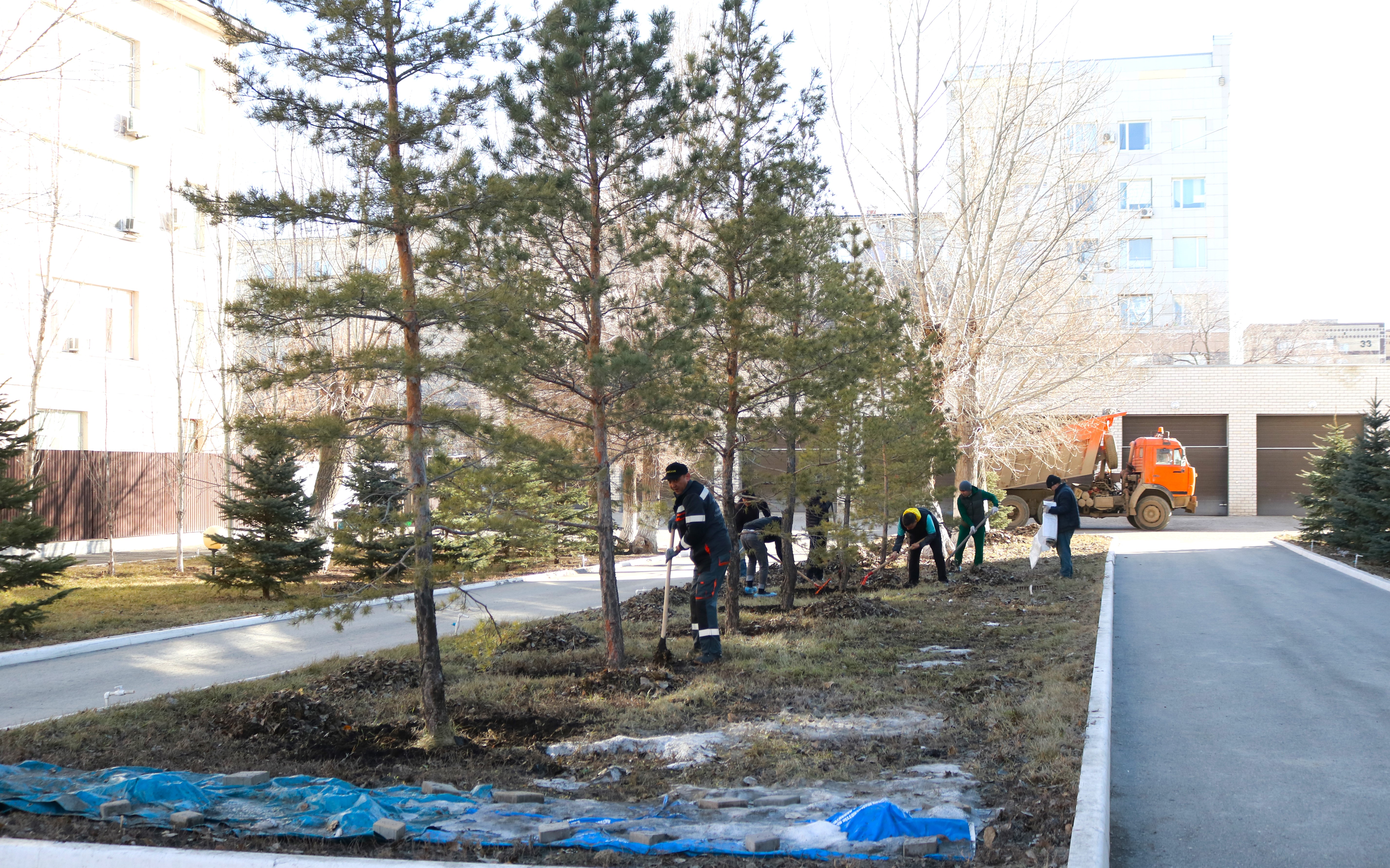 Ақтөбенің Антикор қызметкерлері жалпықалалық сенбілікке қатысты