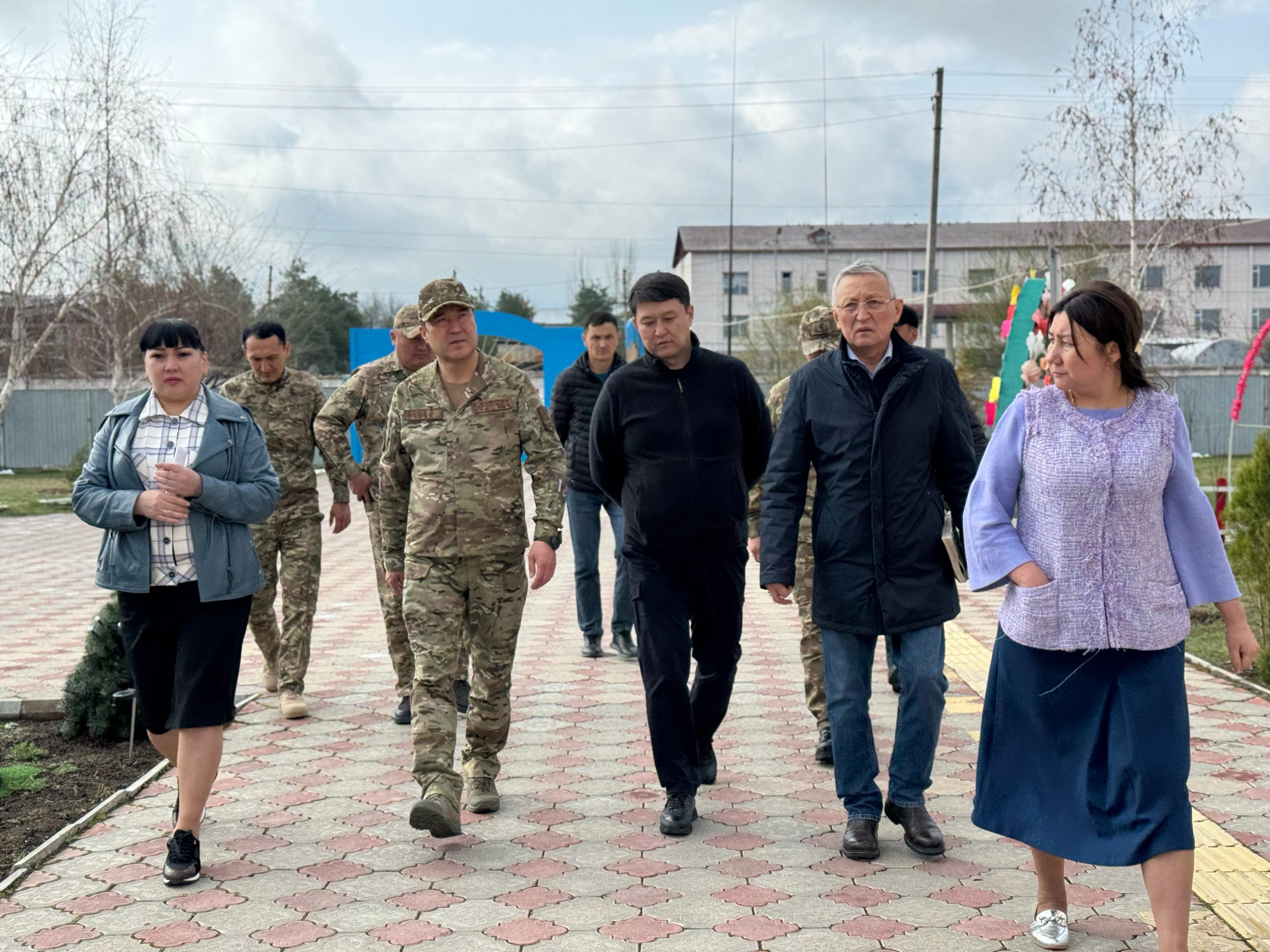 В Жамбылской области продолжается работа правительственной группы по оценке последствий землетрясений