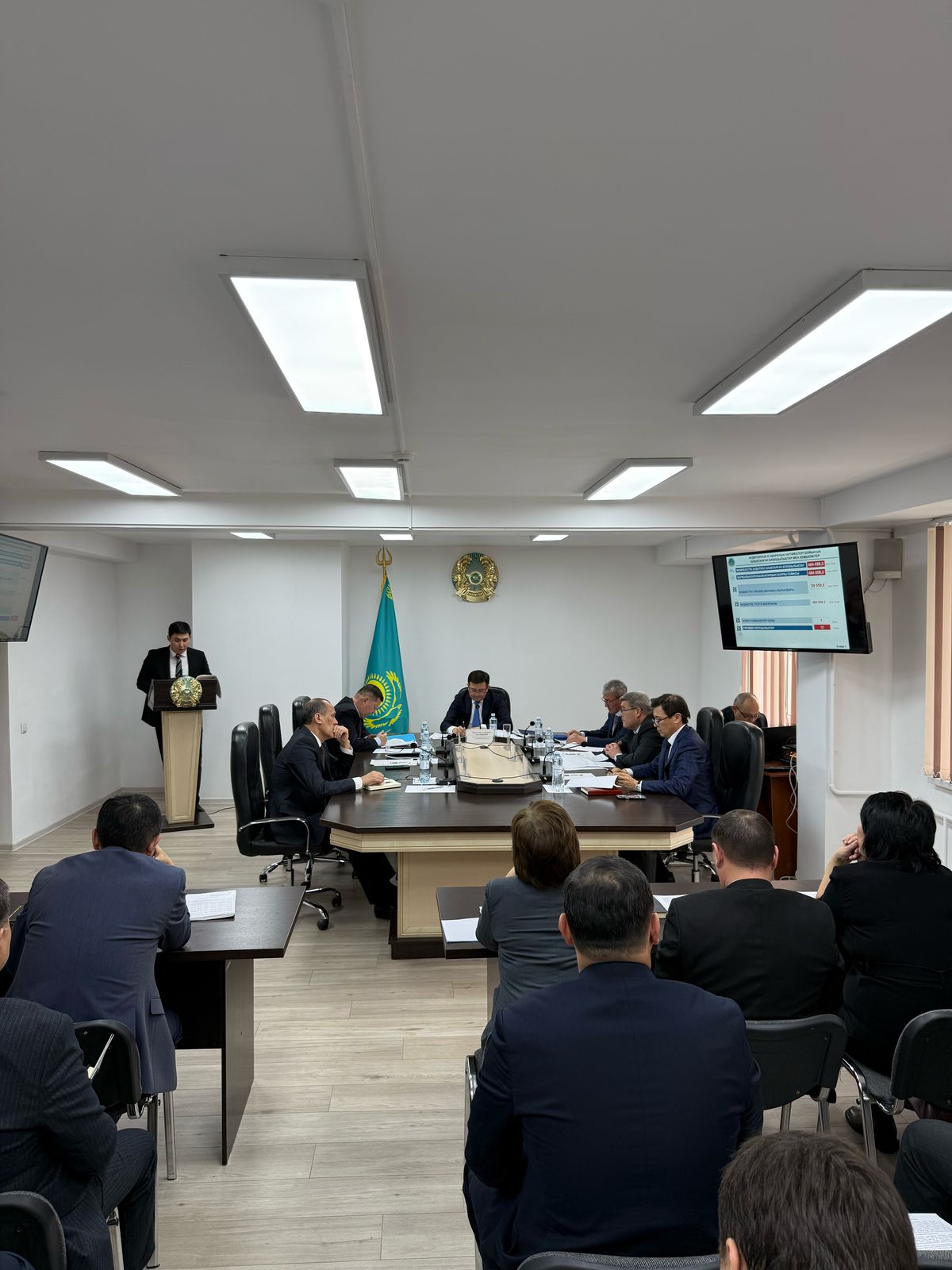 2025 жылдың 28 ақпанында Жамбыл облысы бойынша тексеру комиссиясының кезекті отырысы өткізілді