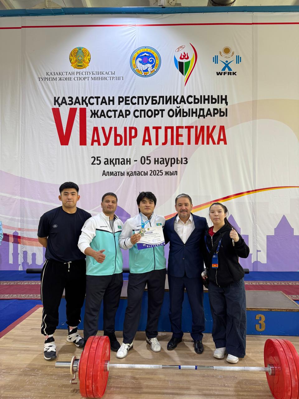 ҚР VI жастар спорттық ойындары: Едіге Емберді күміс жүлдегер атанды
