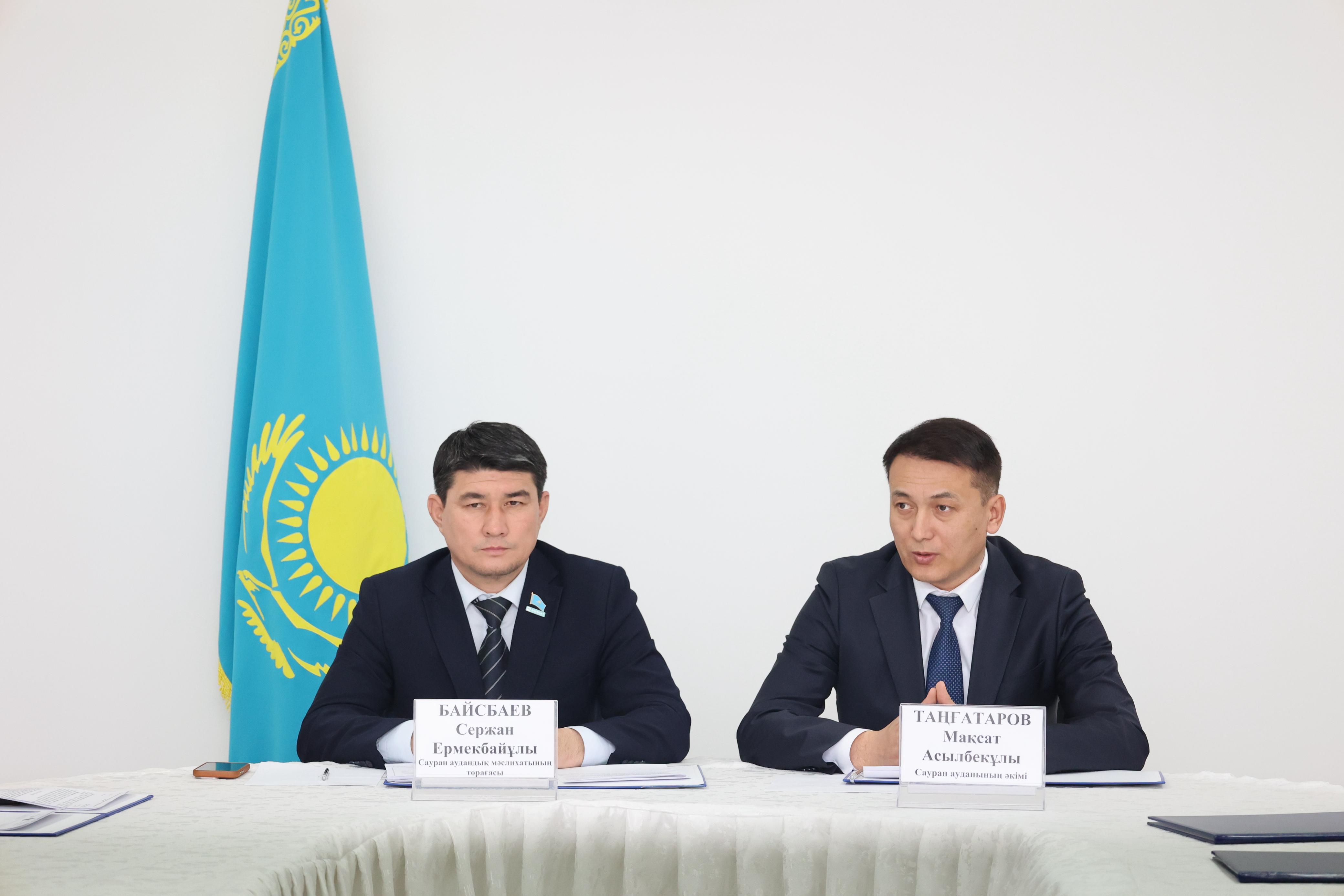 АУДАНДЫҚ МӘСЛИХАТТЫҢ КЕЗЕКТЕН ТЫС СЕССИЯСЫ ӨТТІ