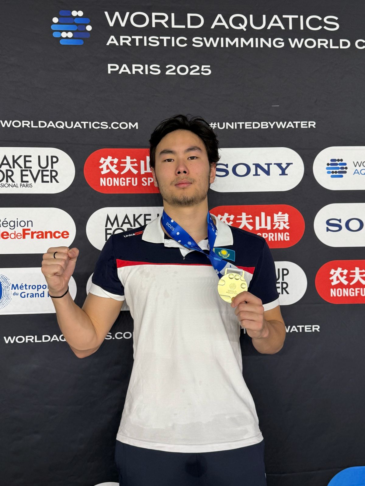 Астаналық спортшы көркем жүзуден әлем кубогы кезеңінде күміс медаль жеңіп алды