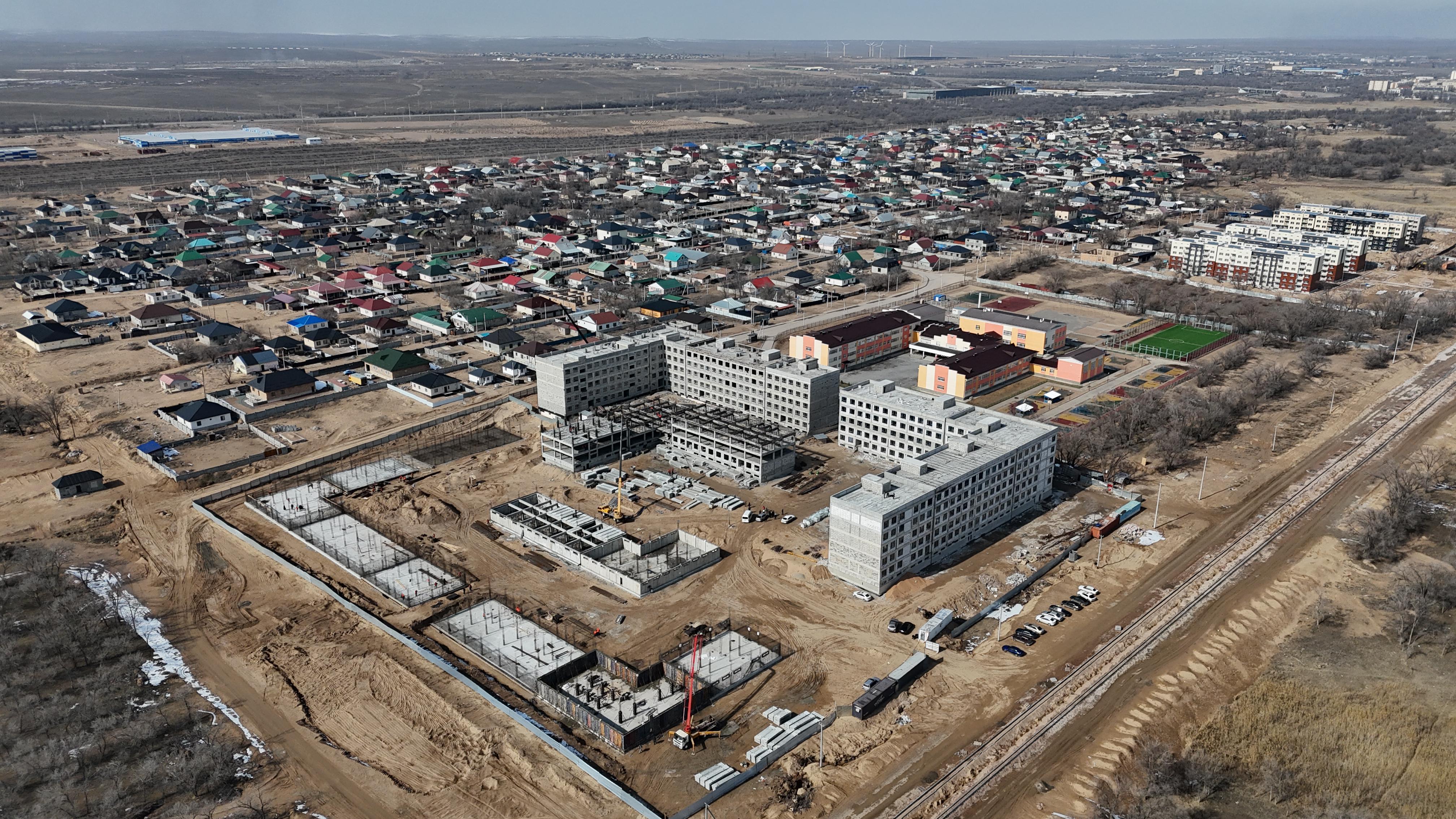 Қарқынды құрылыс: Қонаевта 121 мың шаршы метр тұрғын үй салынуда