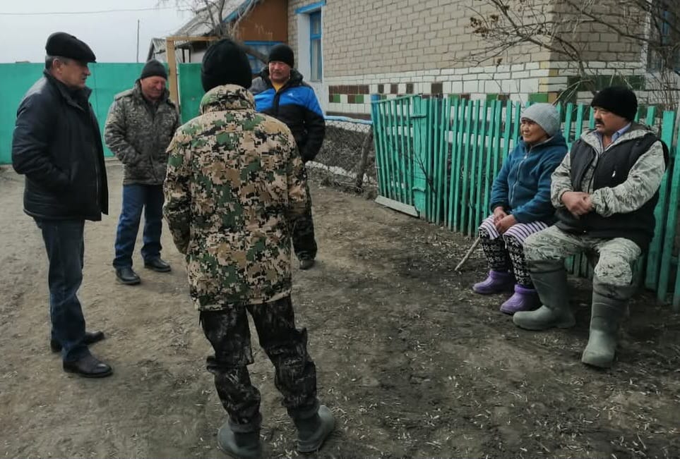 Талапкер ауылындағы есептік кездесулер
