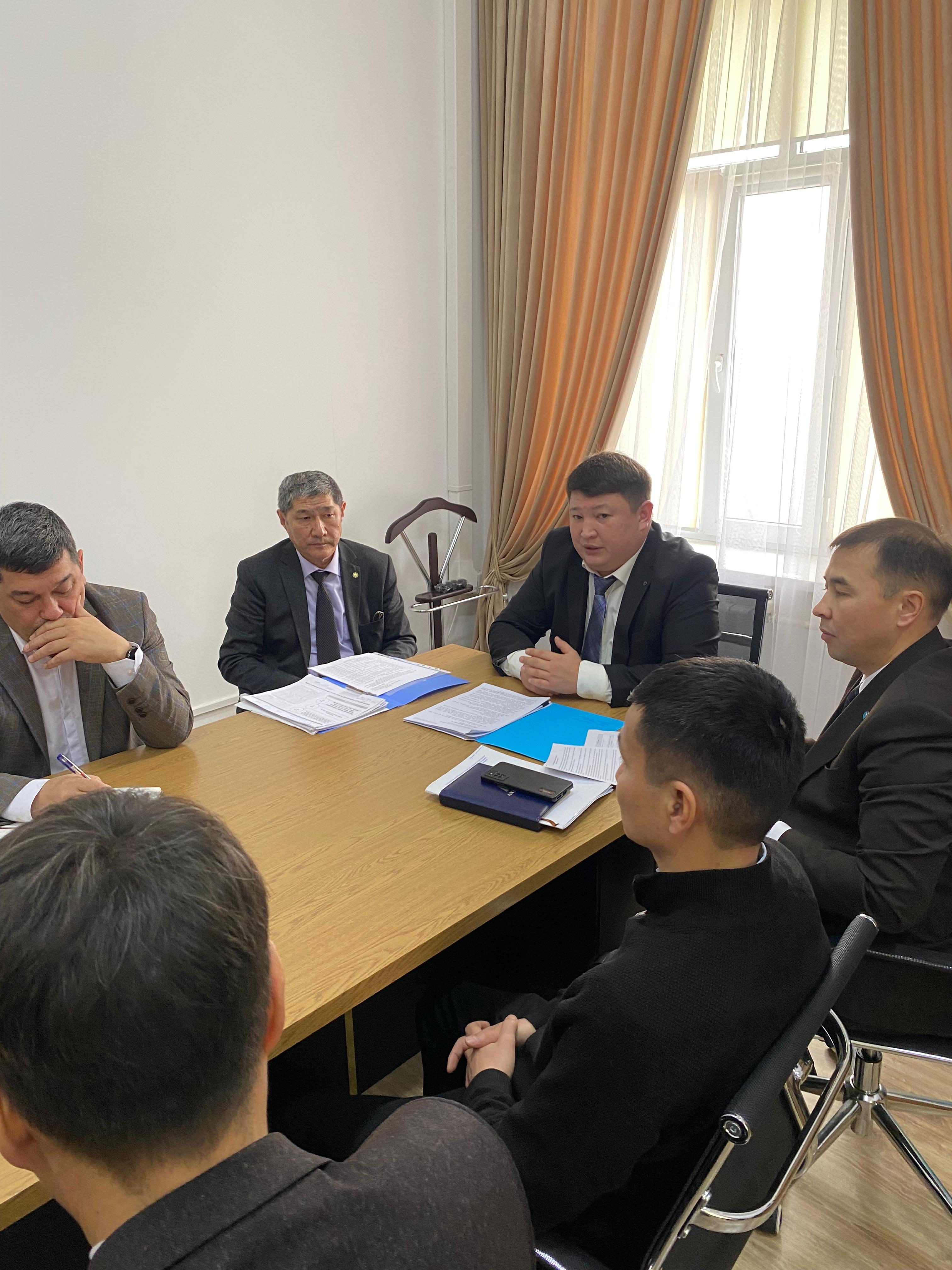 Ақпарат және қоғамдық даму басқармасының қызметкерлерімен кездесу өтті