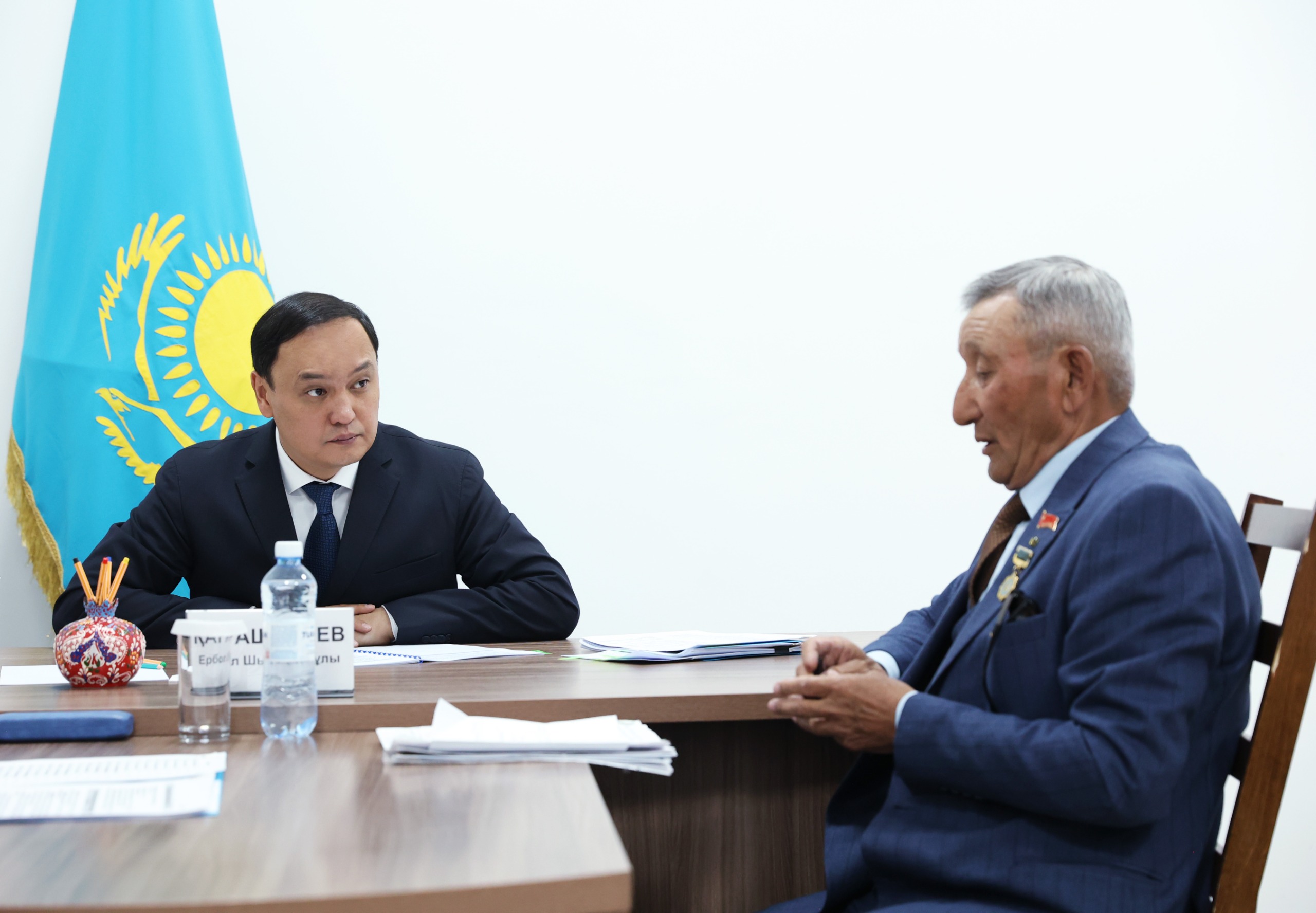 Облыс әкімі азаматтарды қабылдады