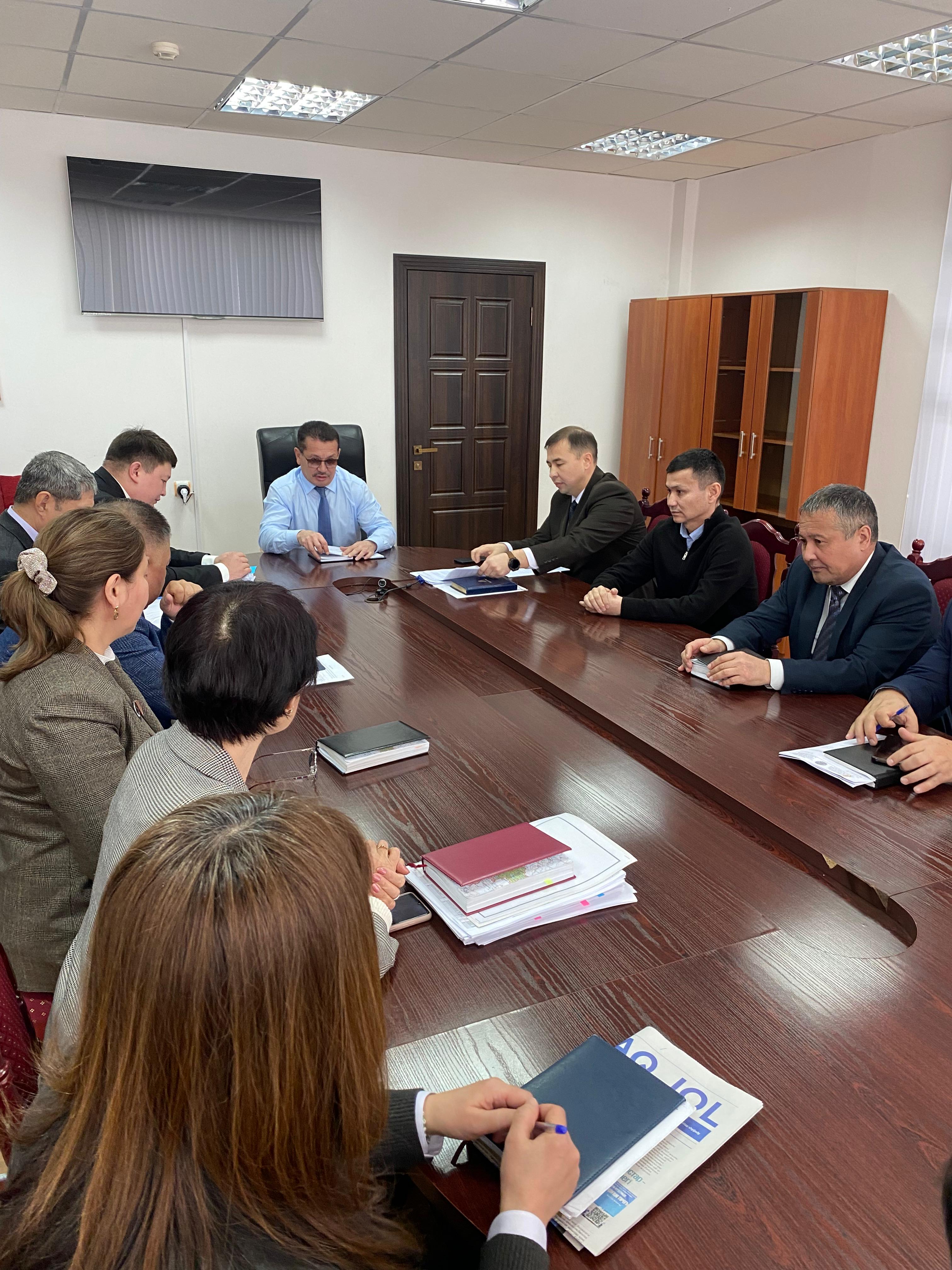 Әлеуметтік сала мамандарымен профилактикалық кездесу өтті