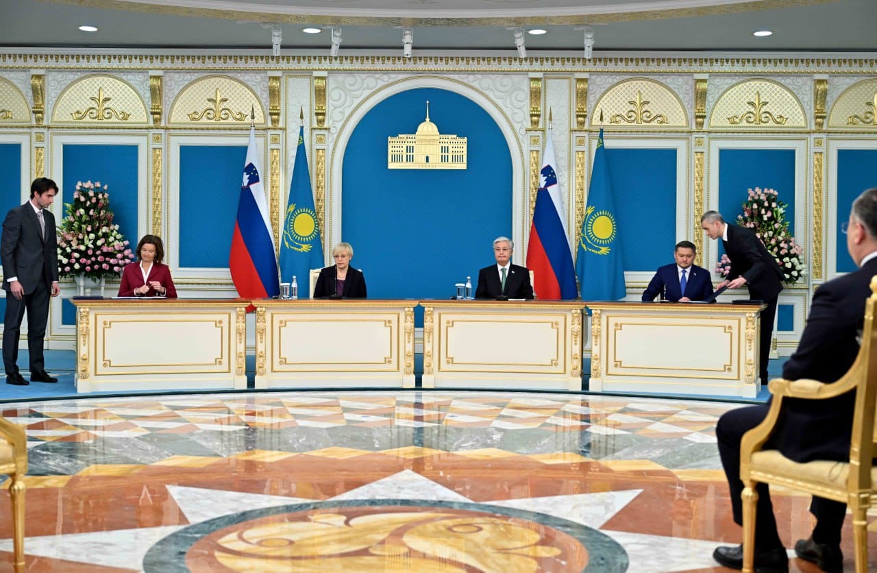 Келіссөздер қорытындысы бойынша президенттер Бірлескен мәлімдеме қабылдады