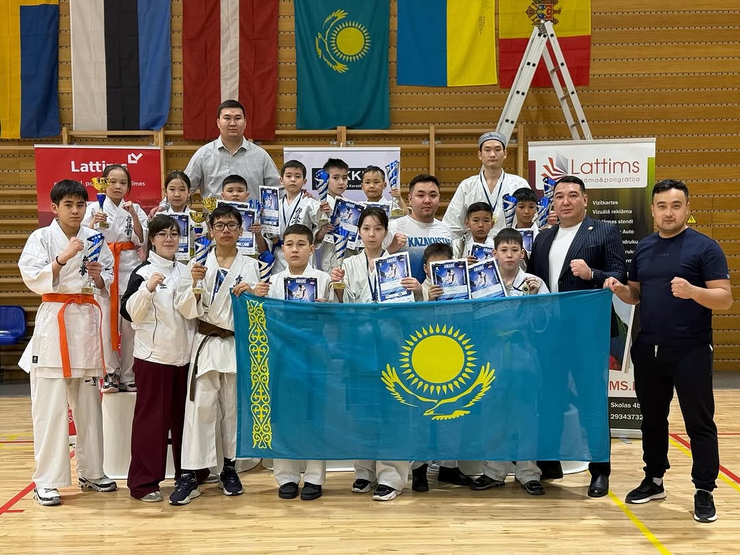 Абай облысының жас каратистері Латвиядағы Еуропа чемпионатында жүлде алды