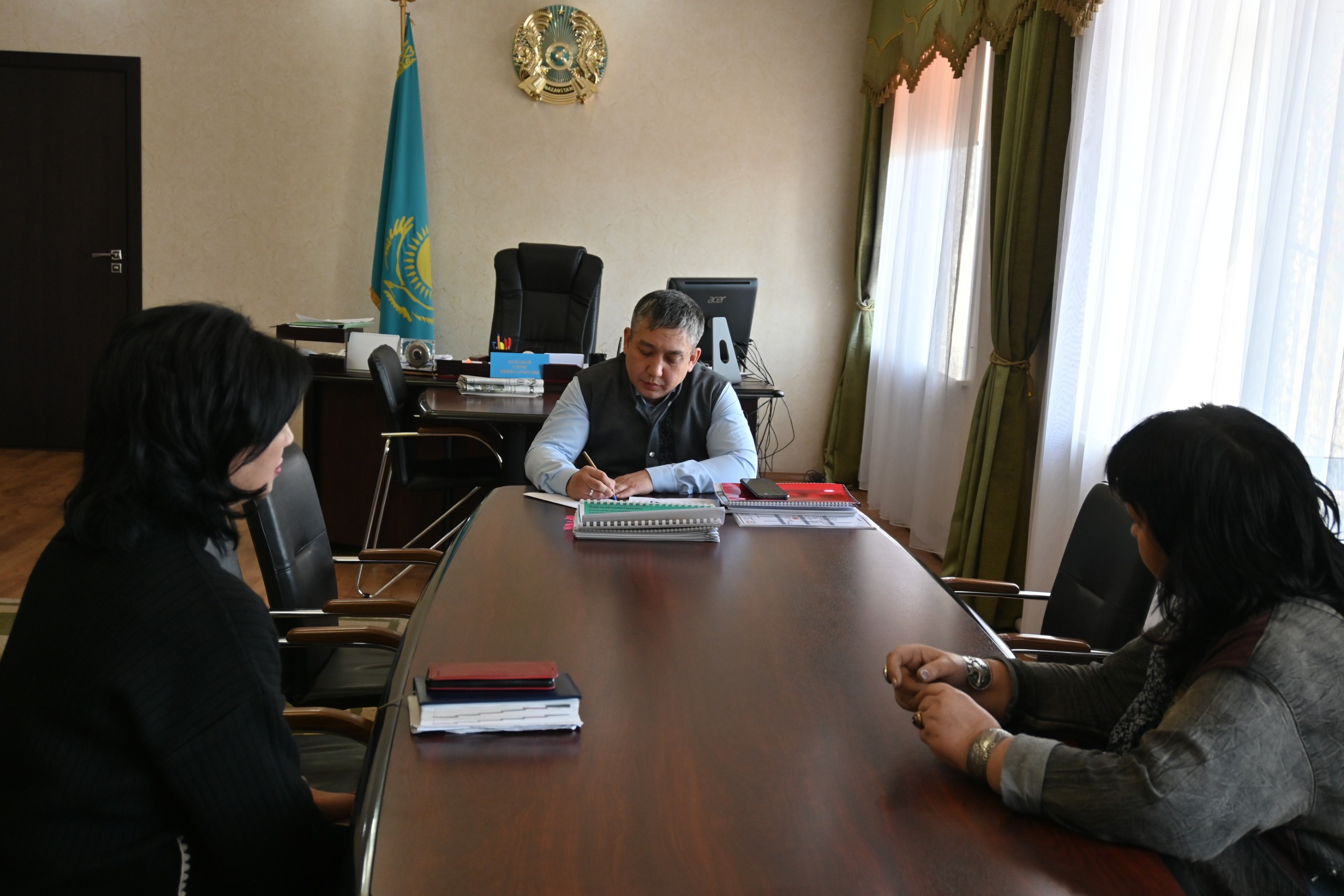 Сандықтау ауданының әкімі ауданға инвестиция тарту бойынша кеңес өткізді