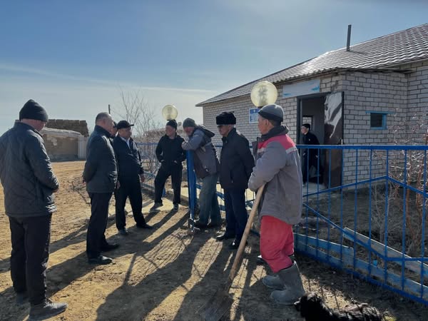 Аудандық мәслихат төрағасының Ақшатау және Қаракемер ауылдарына жұмыс сапары