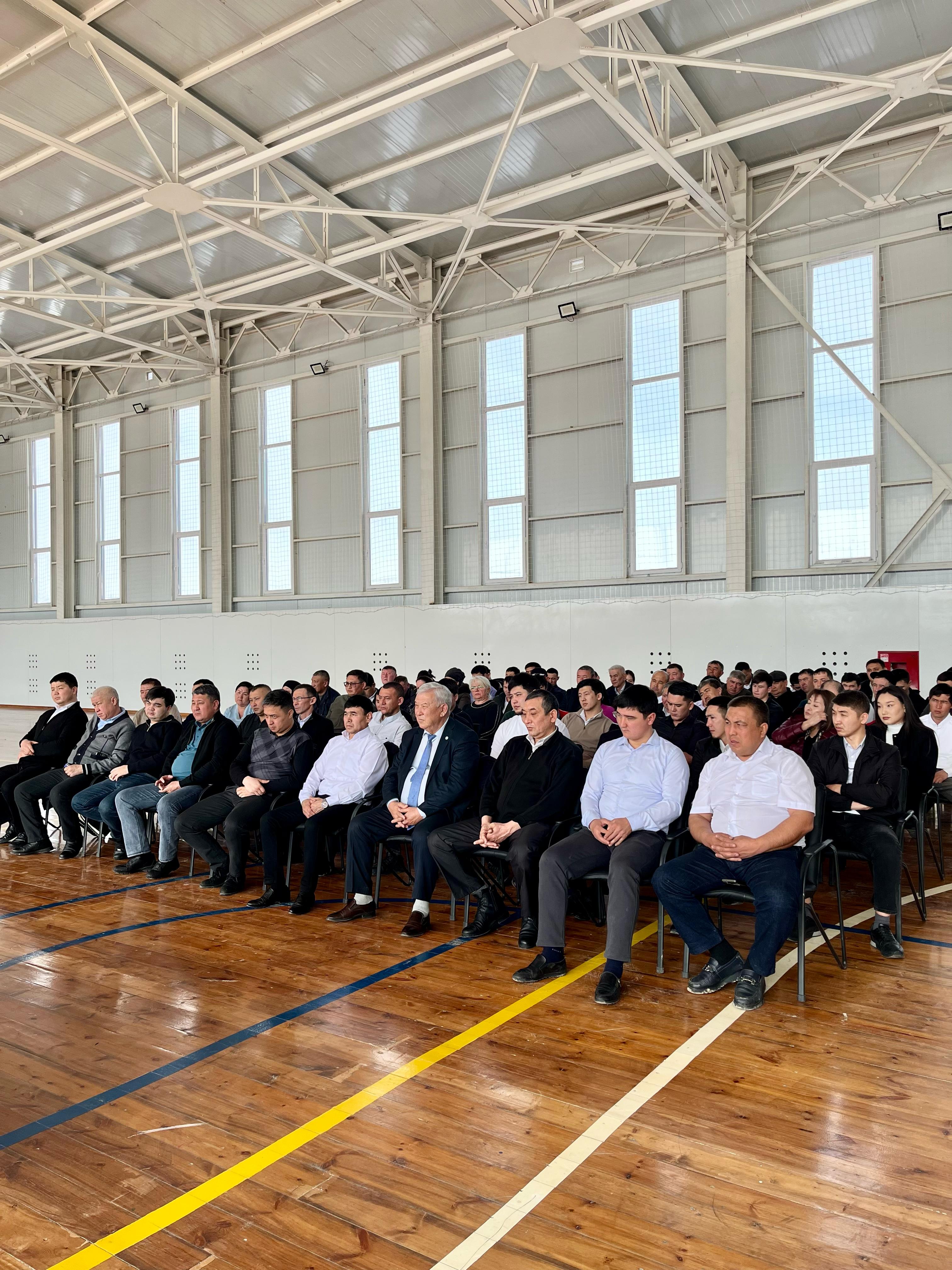 «Заң және тәртіп»: спорт саласының қызметкерлерімен кездесу өтті