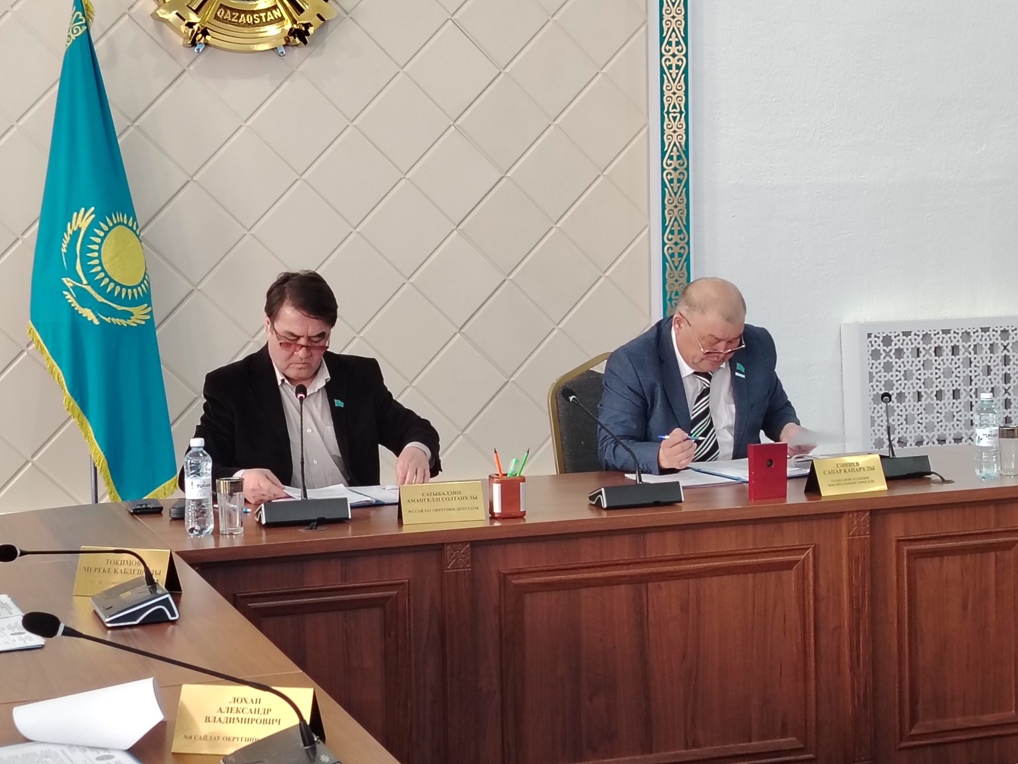 Аудандық мәслихаттың тұрақты комиссияларының бірлескен отырысы өтті