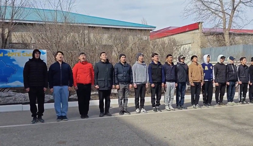 Ұлттық қауіпсіздік комитетінің Шекара қызметіне әскерге шақырылушыларды салтанатты шығарып салу рәсімі өтті.