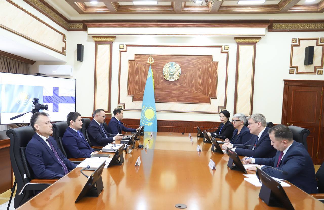 Нұрдәулет Қилыбай Финляндия делегациясымен кездесті
