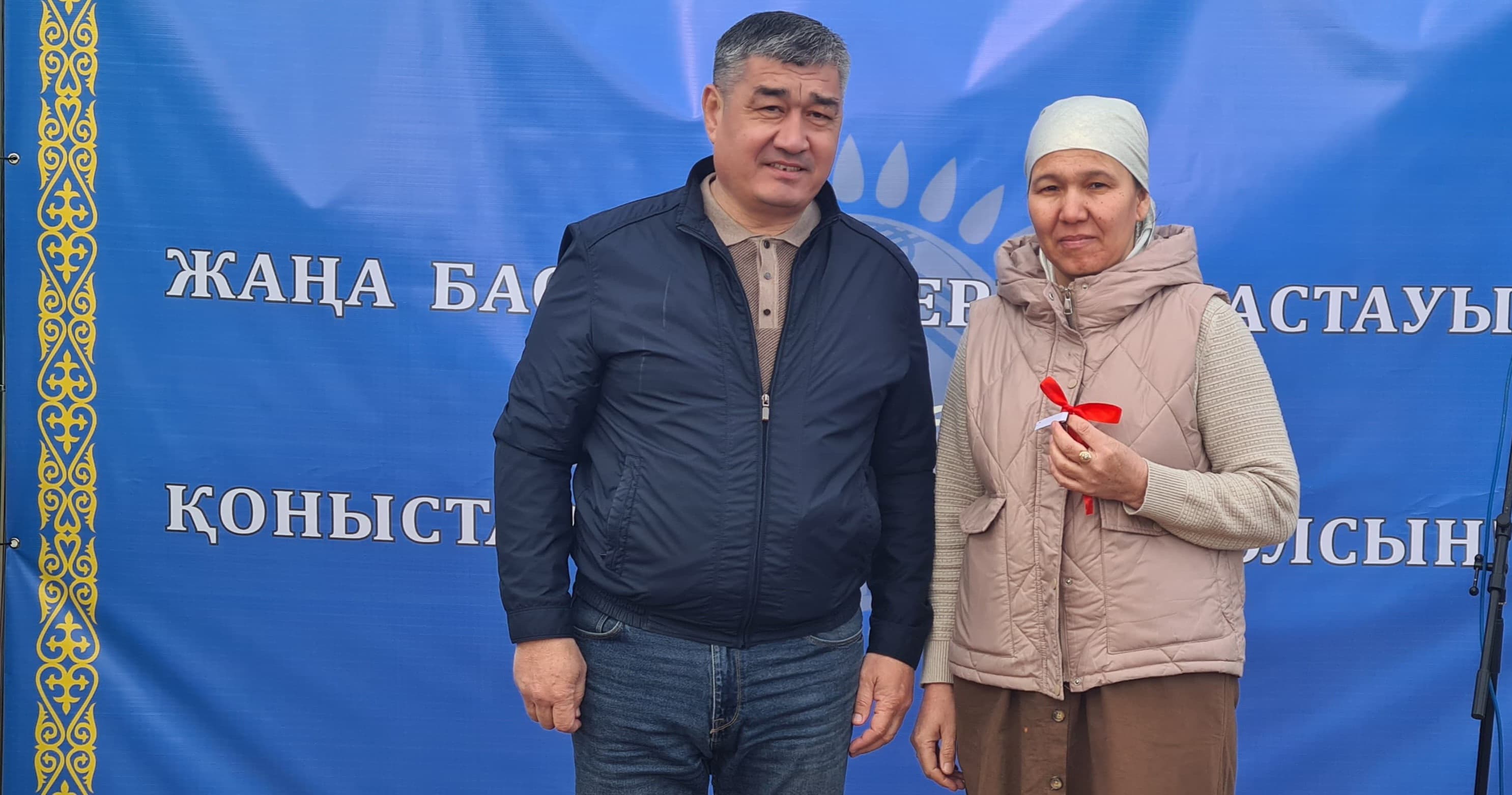 Тұрғын үй кілттері табысталды