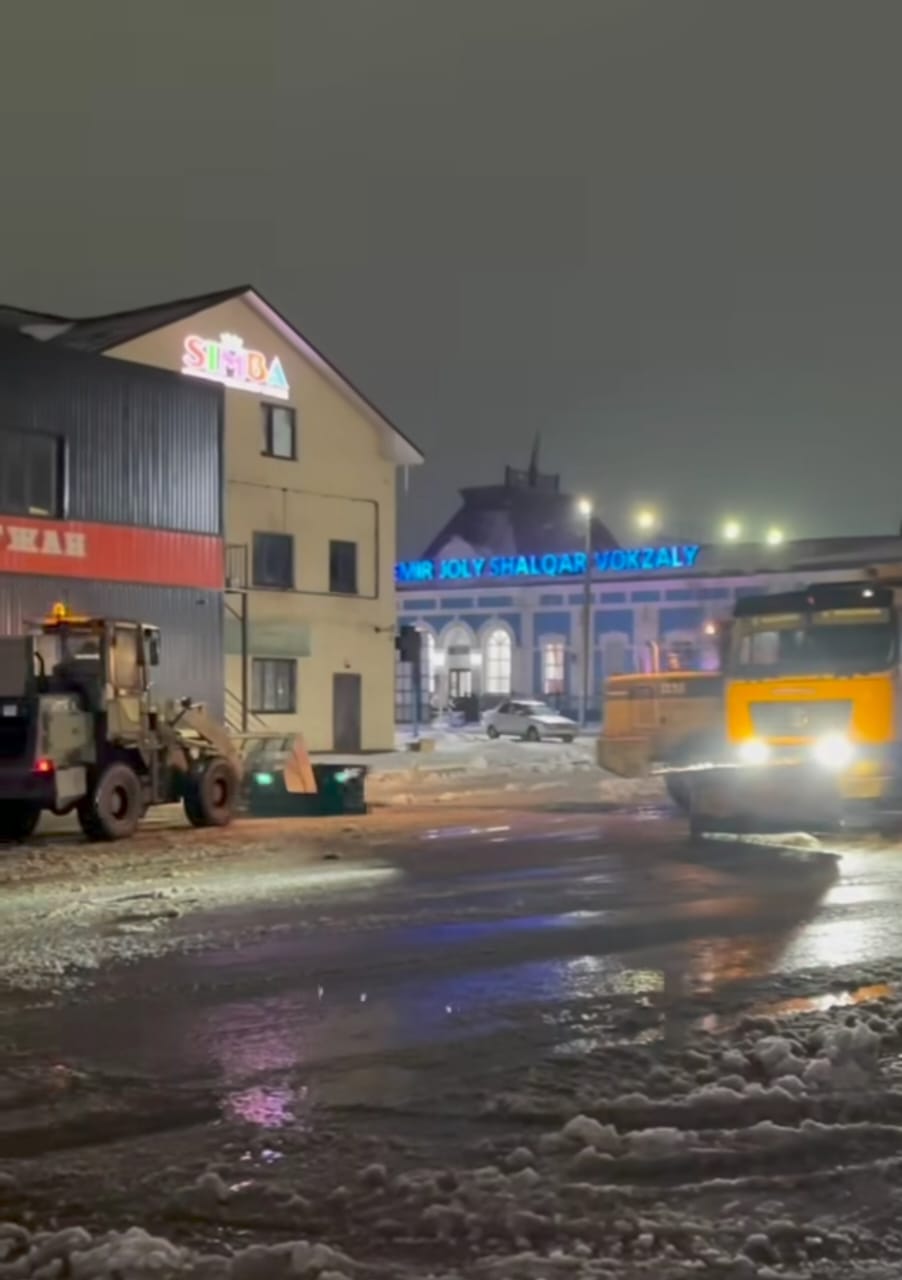Жол ашу және қар шығару жұмыстары қарқынды режимде жүргізілуде