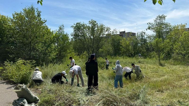«Таза Қазақстан»: Қарағанды облысы қыстан кейін ретке келтірілуде