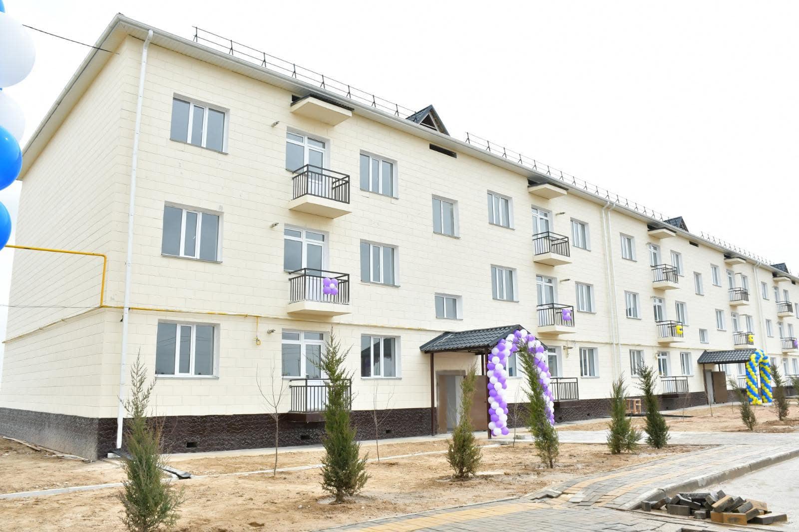 ТҮРКІСТАН: ОРДАБАСЫ АУДАНЫНДА 84 ОТБАСЫ БАСПАНАЛЫ БОЛДЫ