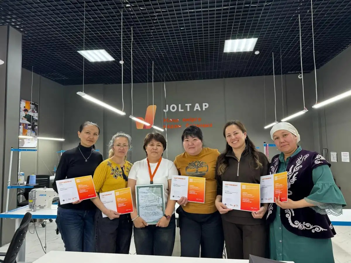 Проект JOLTAP помог астанчанке освоить новую профессию