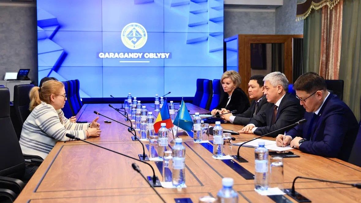 Қарағанды облысының әкімі мен Румыния елшісі ынтымақтастықты дамыту мәселелерін талқылады