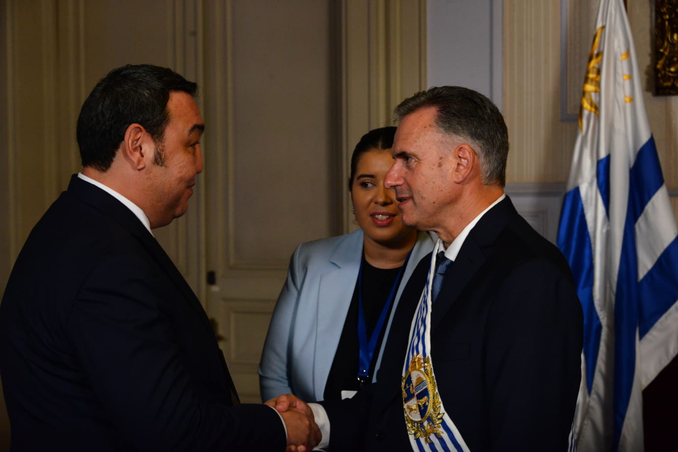 Sobre la participación del Embajador de la República de Kazajstán en la ceremonia de inauguración Presidente de Uruguay
