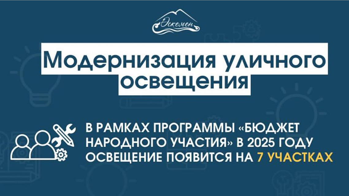 Облыс орталығында көше жарығын жаңарту жұмыстары жалғасуда