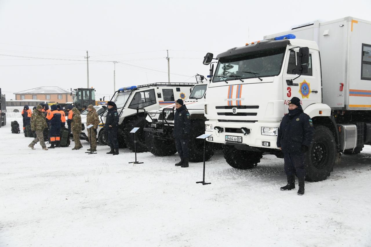 Астанада «Көктем-2025» республикалық командалық-штабтық оқу-жаттығуы басталды