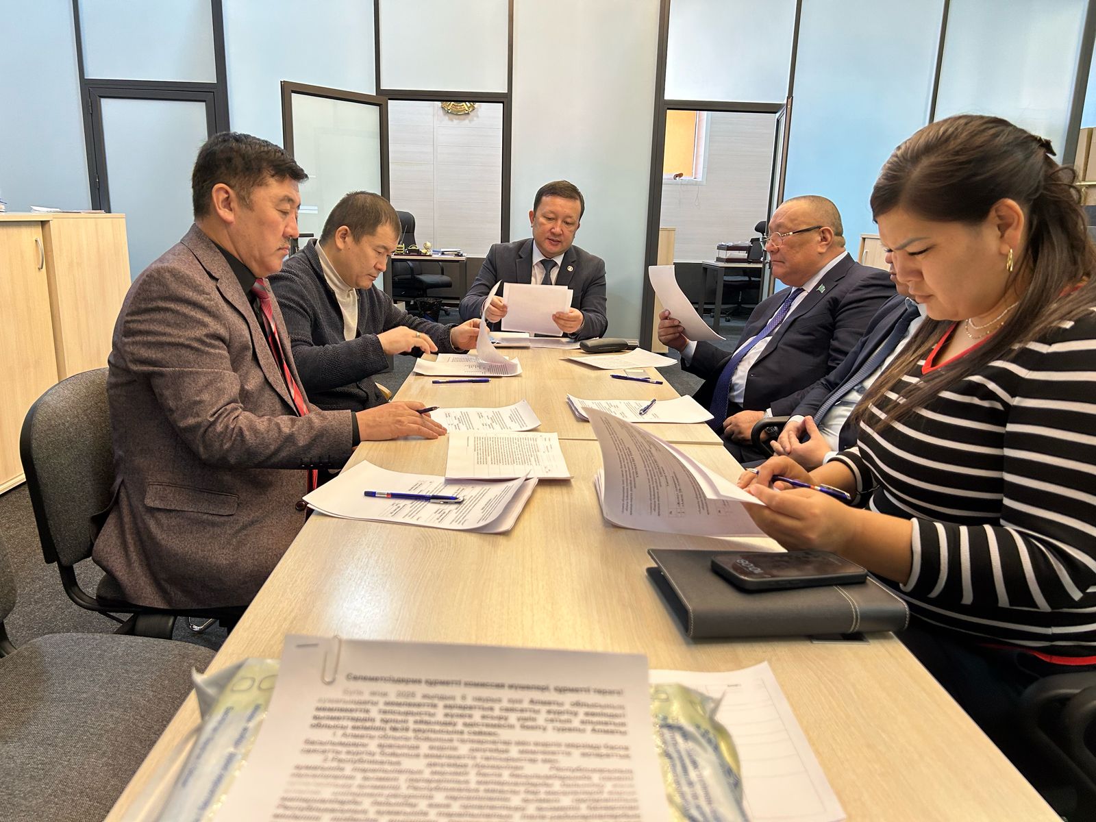 Мемлекеттік ақпараттық саясат мәселелері жөніндегі өңірлік комиссия отырысы өтті