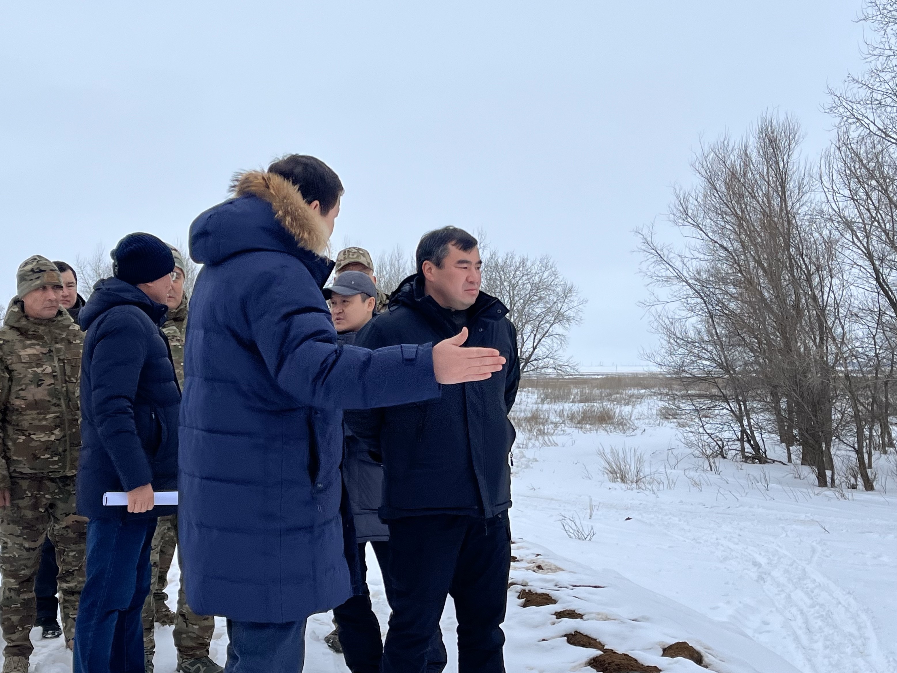Министр по чрезвычайным ситуациям Чингис Аринов продолжает инспектирование паводкоопасных регионов