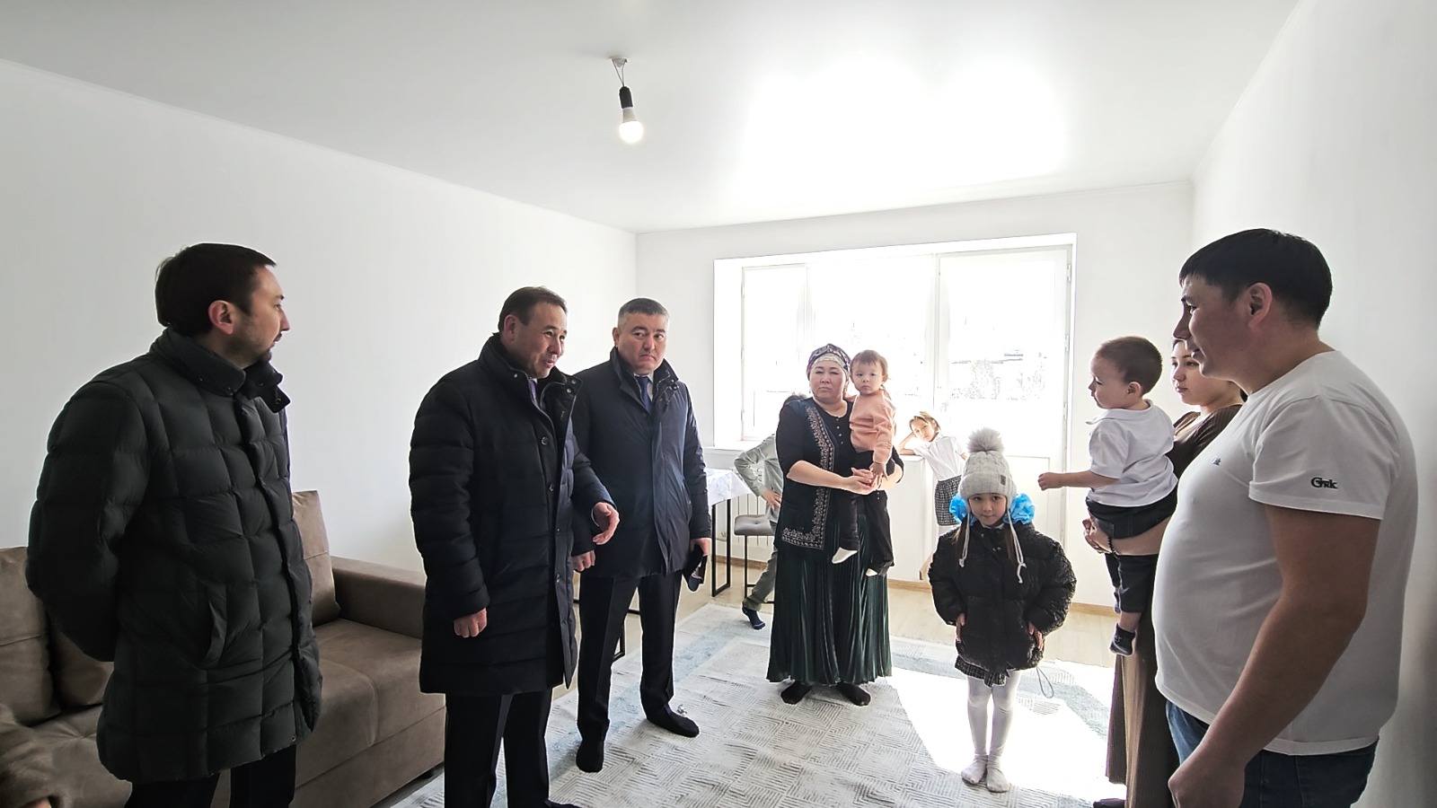 Целиноград ауданының Ақмол ауылында 45 отбасы баспаналы болды