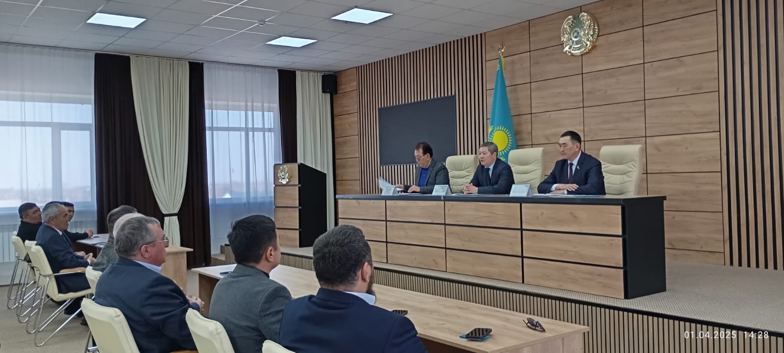 ЖАҢА ҚҰРАМДАҒЫ ҚОҒАМДЫҚ КЕҢЕСТІҢ БІРІНШІ ОТЫРЫСЫ