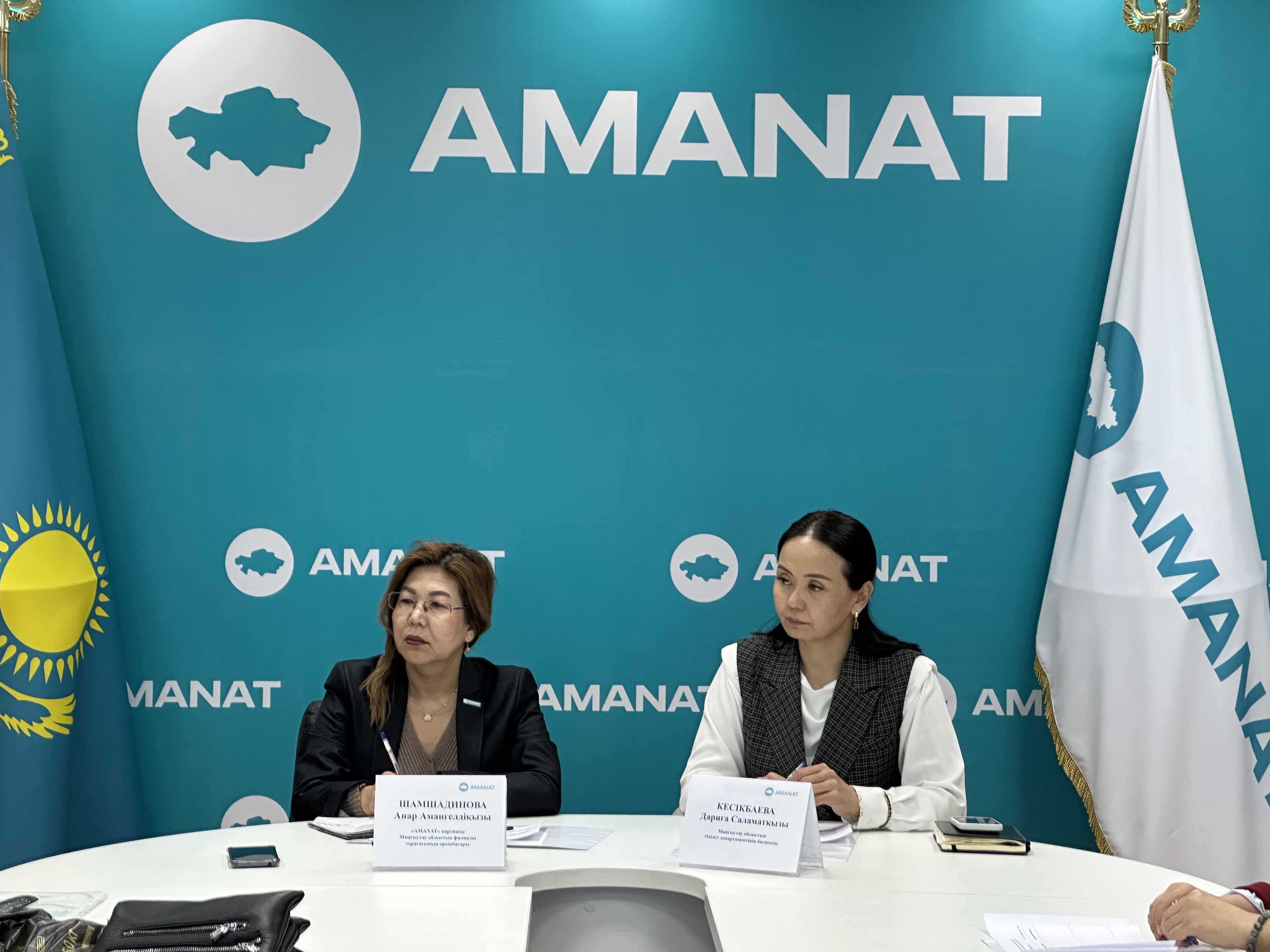 Әділет департаментінің басшысы Д.С.Кесикбаева жеке қабылдау өткізді