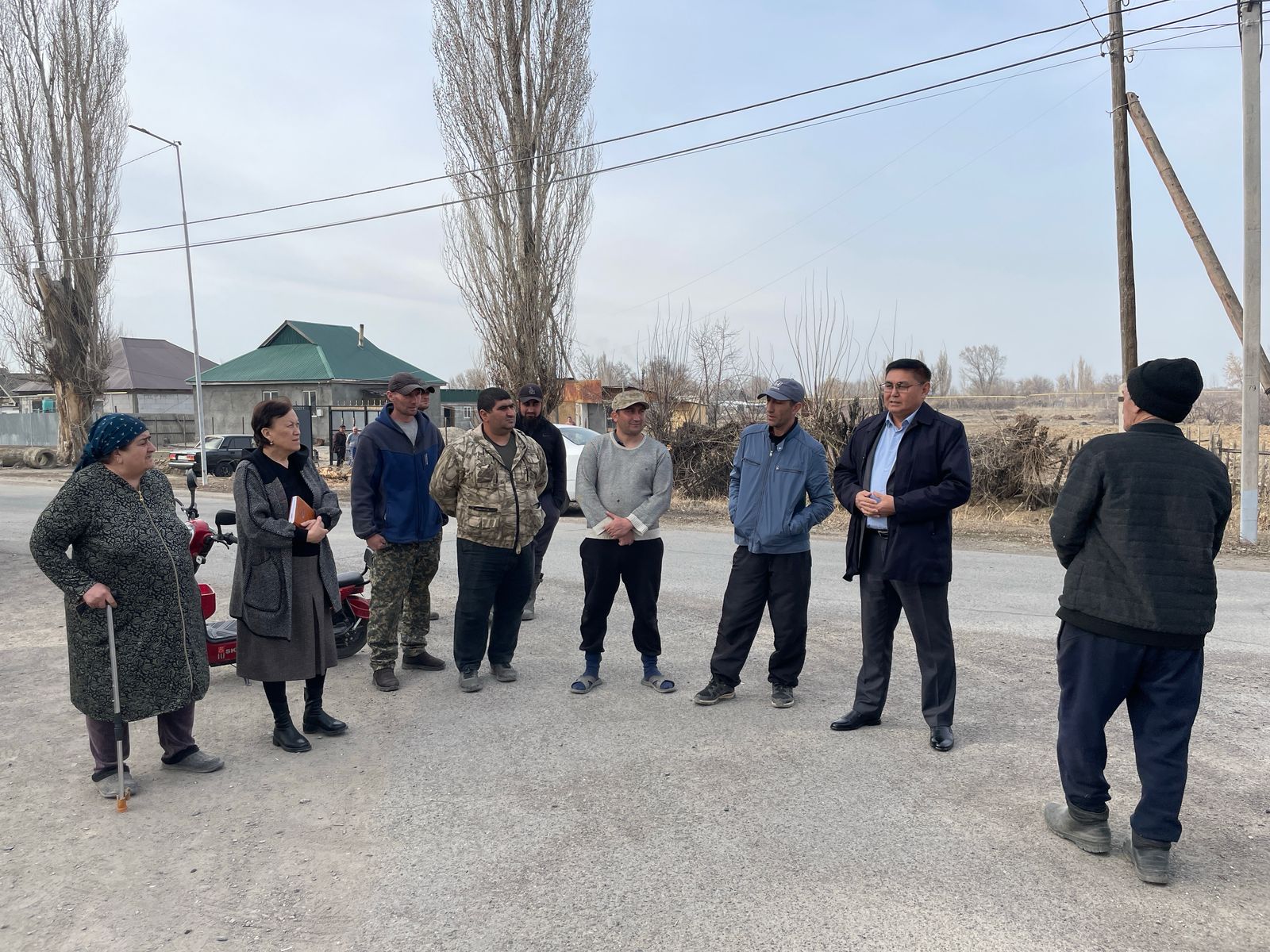 Ескельдин ауылдық округінде Әкімімен тұрғындармен кездесу өтті.