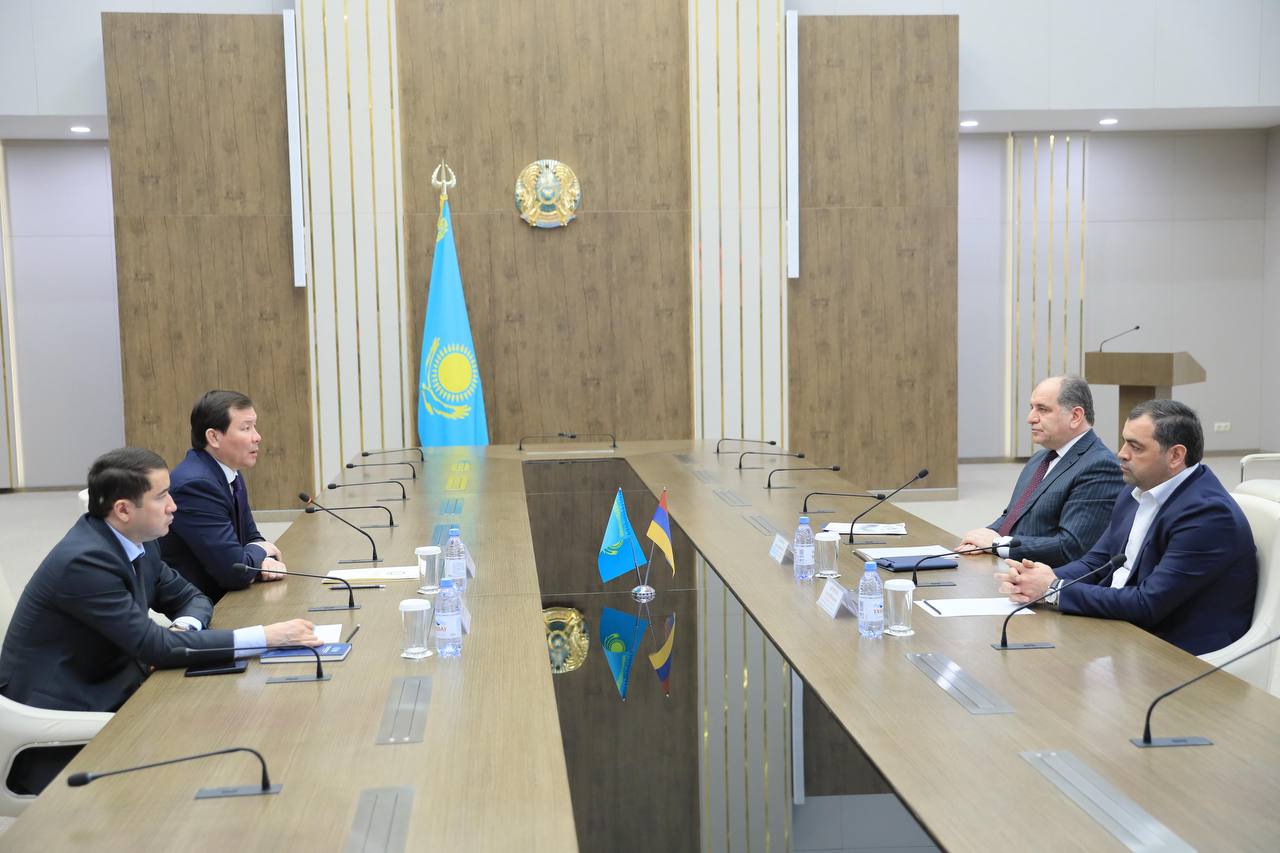 Өңір басшысы Армения Елшісімен кездесті