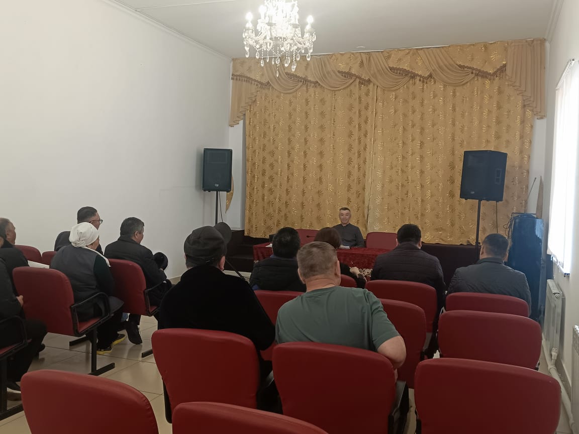 Работа по разъяснению Послания Главы государства
