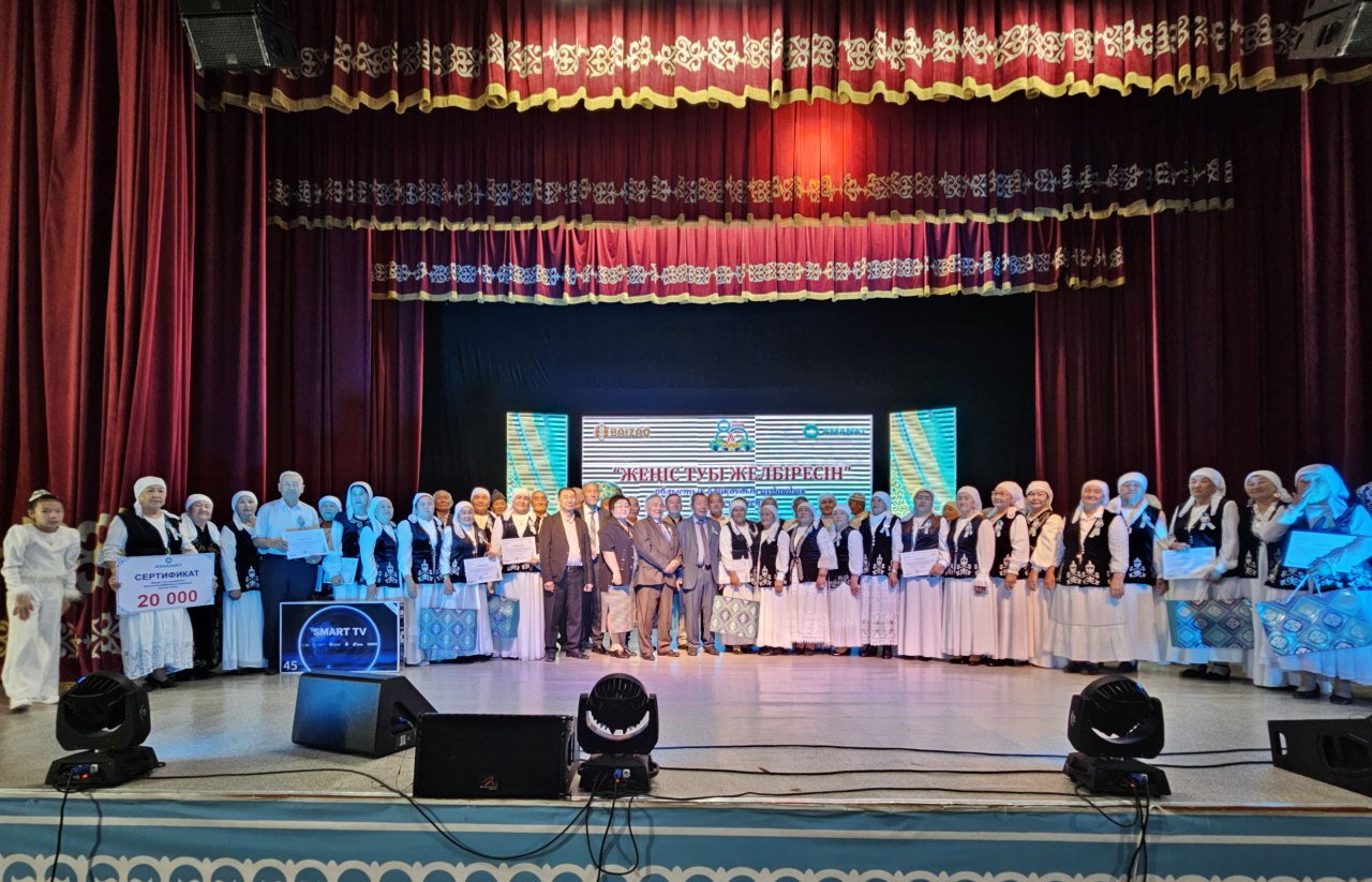 ІРІКТЕУ КЕЗЕҢІНДЕ: «Жеңіс туы желбіресін» атты ардагерлер байқауы өтті