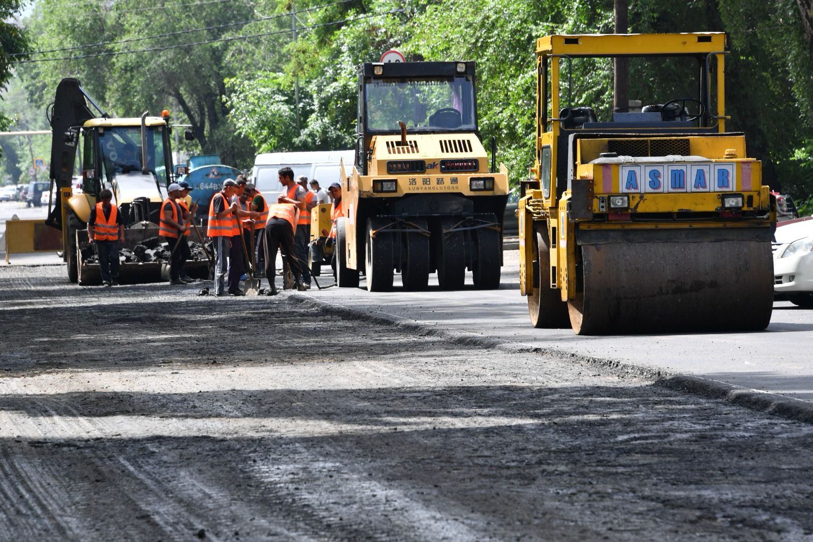 Алматының Түрксіб ауданында биыл 37 көшеде орташа жол жөндеу жұмыстары жүргізіледі