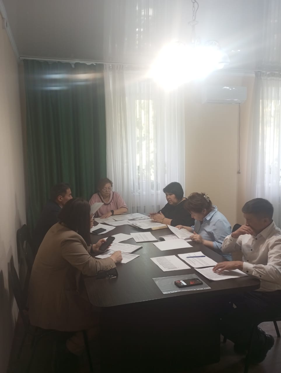 Мүгедектігі бар адамдардың істері жөнінде  үйлестіру кеңесінің отырысы