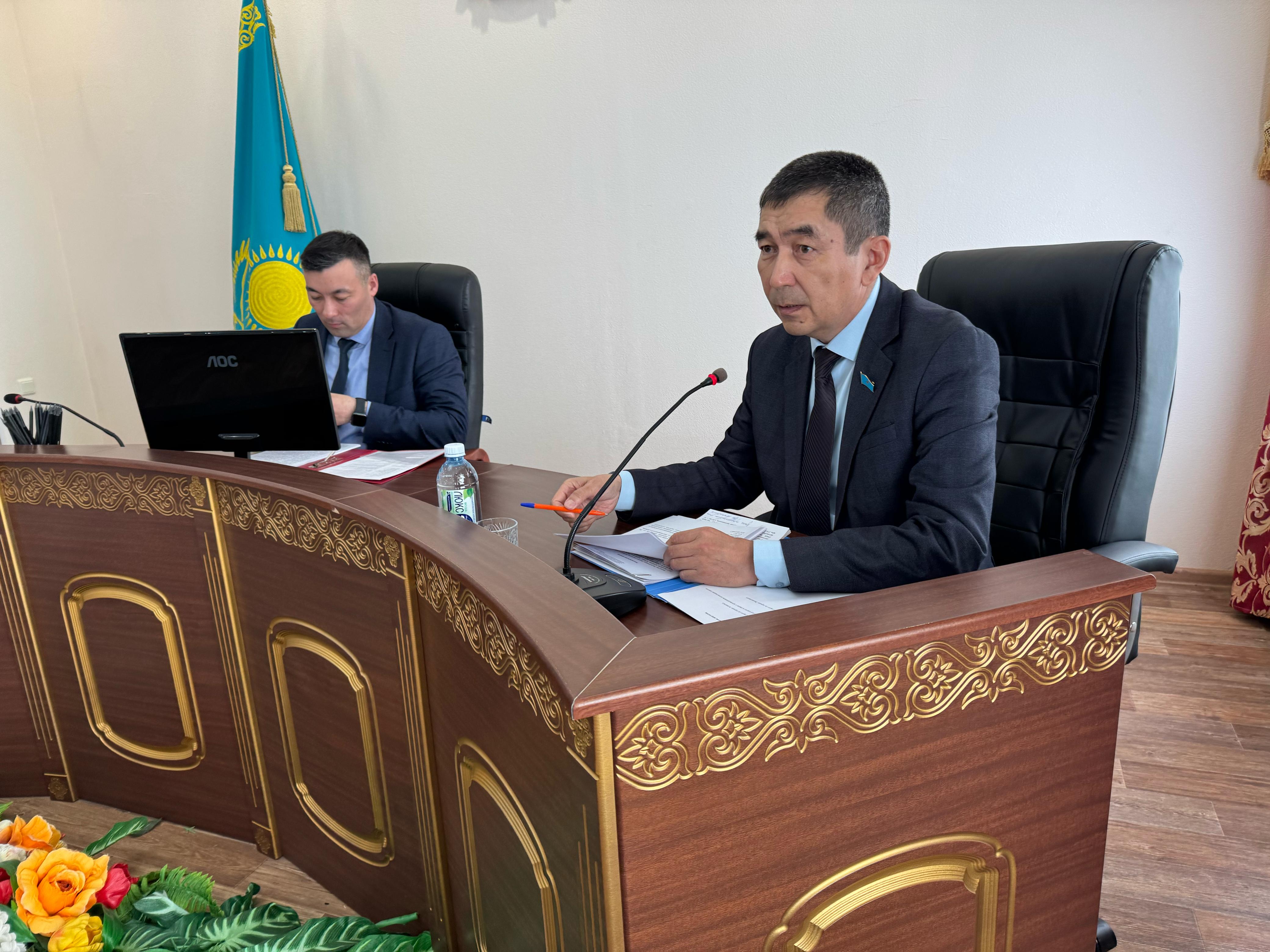 Аудандық мәслихаттың кезекті сессиясы