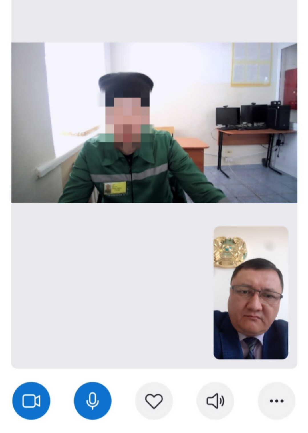 Сотталған адамдарды жеке қабылдау өткізілді