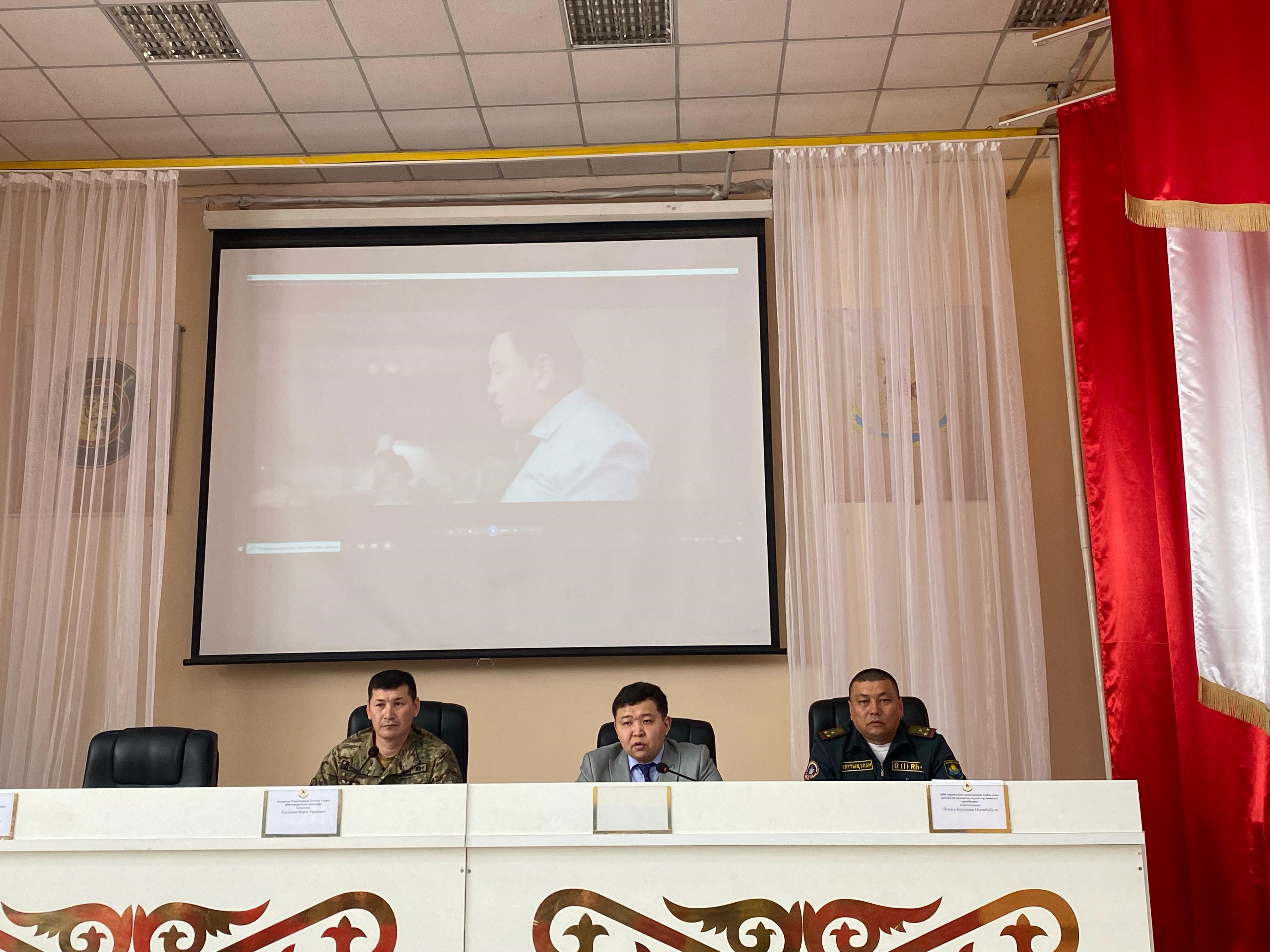 Шымкент қаласы бойынша Сыбайлас жемқорлыққа қарсы қызмет Ұлттық ұланның әскери бөліміне «Integrity Check» тетігін таныстырды