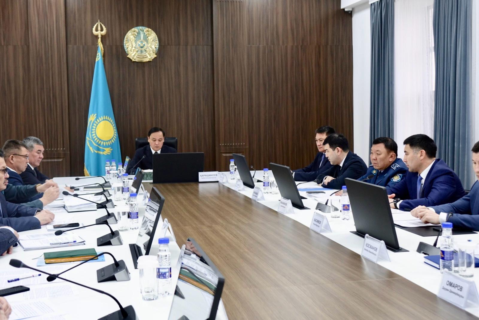 Жамбылда сыбайлас жемқорлыққа қарсы ведомствоаралық комиссия отырысы өтті