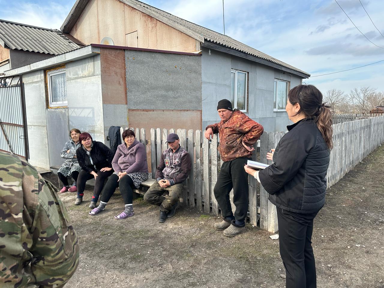 Коваль ауылының сайлаушыларымен кездесу