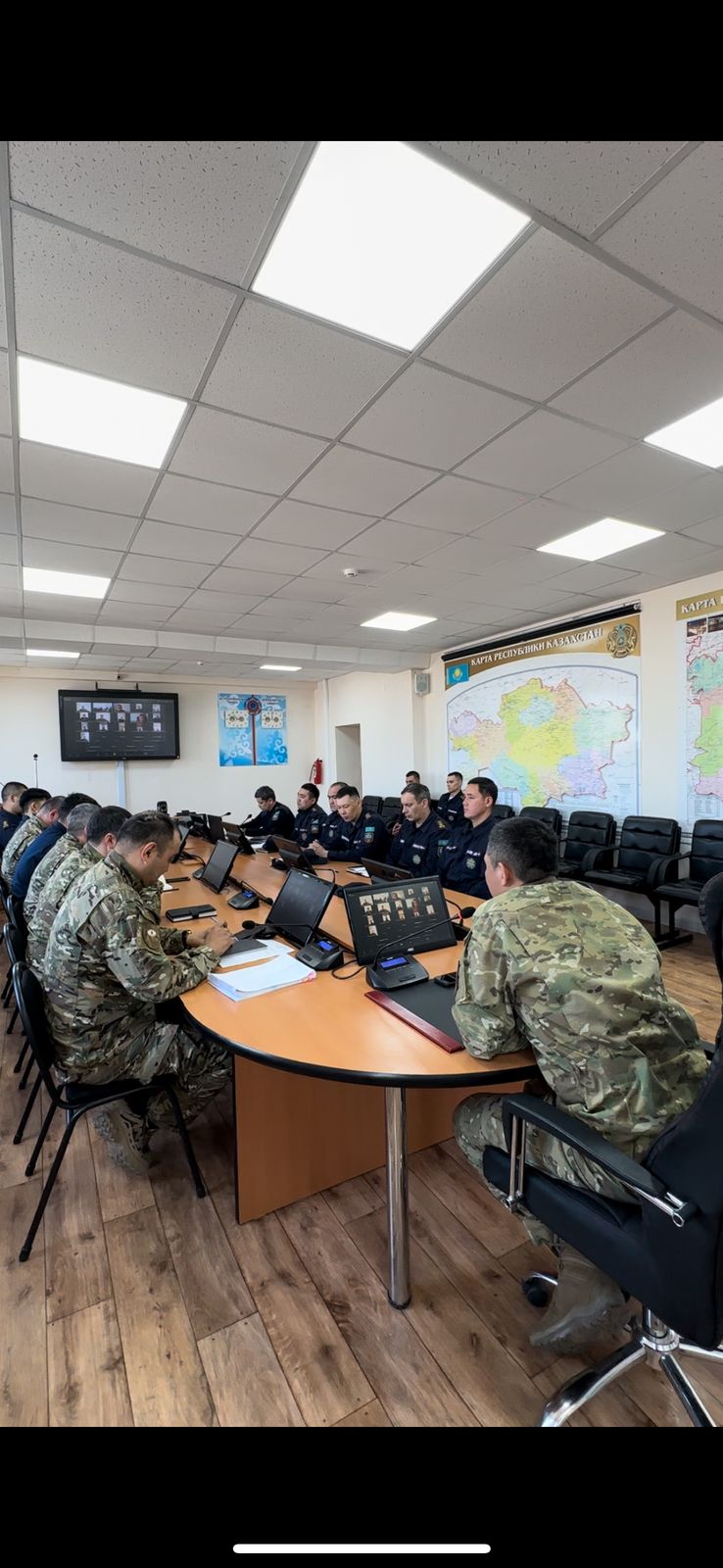 ТЖД-да төтенше жағдайлар кезіндегі іс-қимылдар бойынша сабақтар өтті